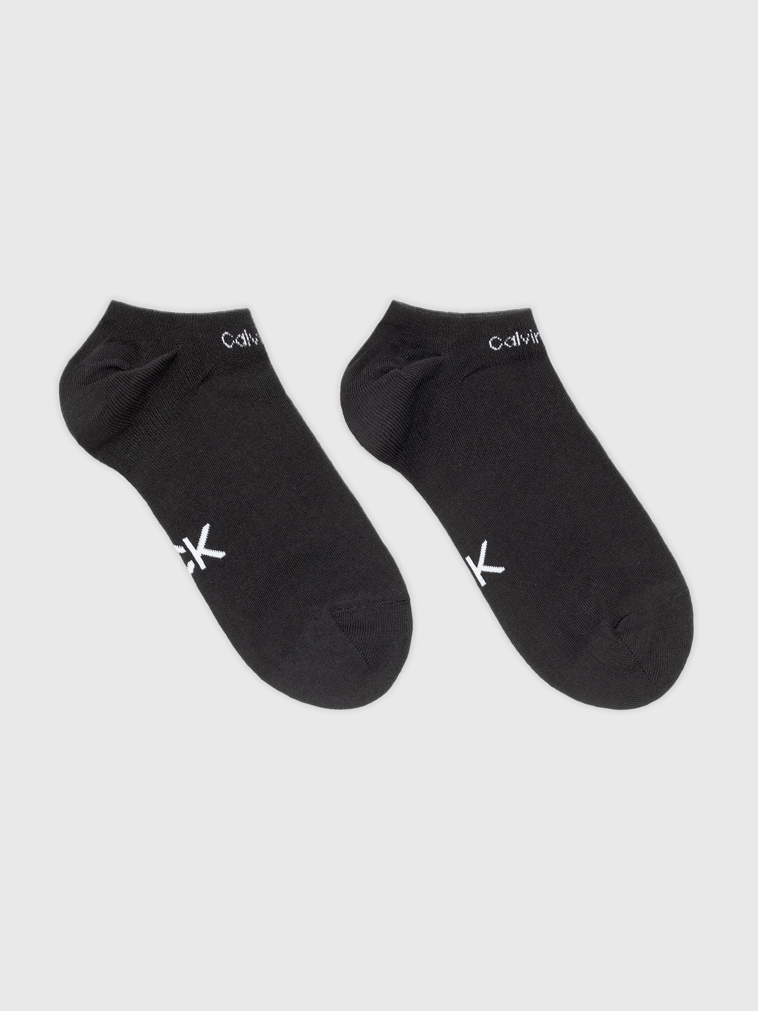 Calvin Klein Jeans Sneakersocken »CK WOMEN SNEAKER 2P GRIPPER«, (2 Paar), Coolmax-Garn, feuchtigkeitsregulierend, Anti-Slip-Ferse