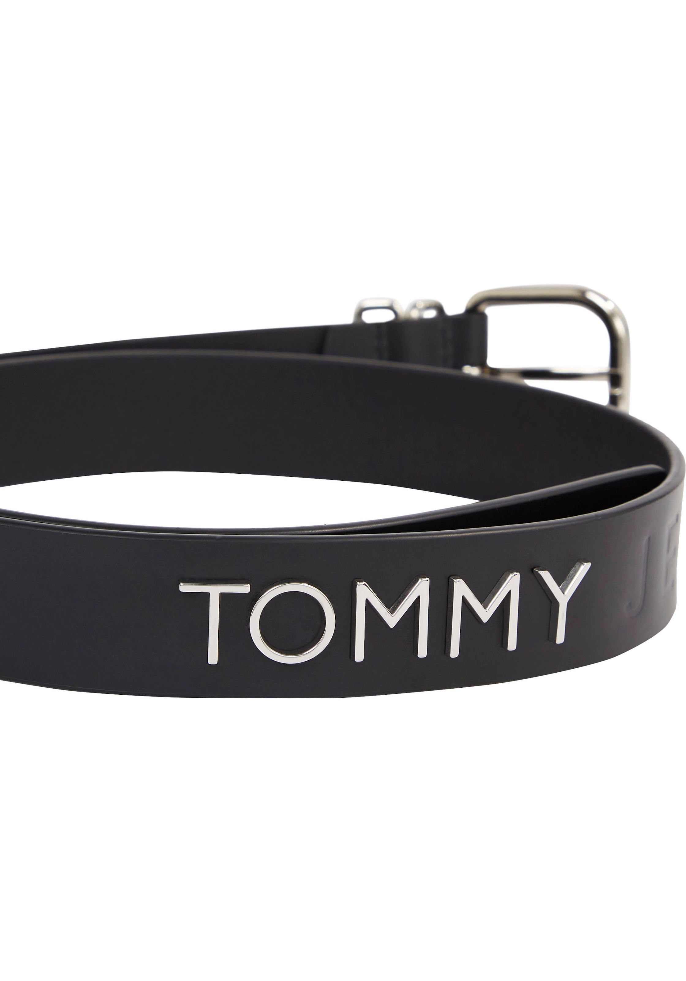 Tommy Jeans Ledergürtel »TJW Bold Leather 3.0 cm«, mit modischem Logoschriftzug