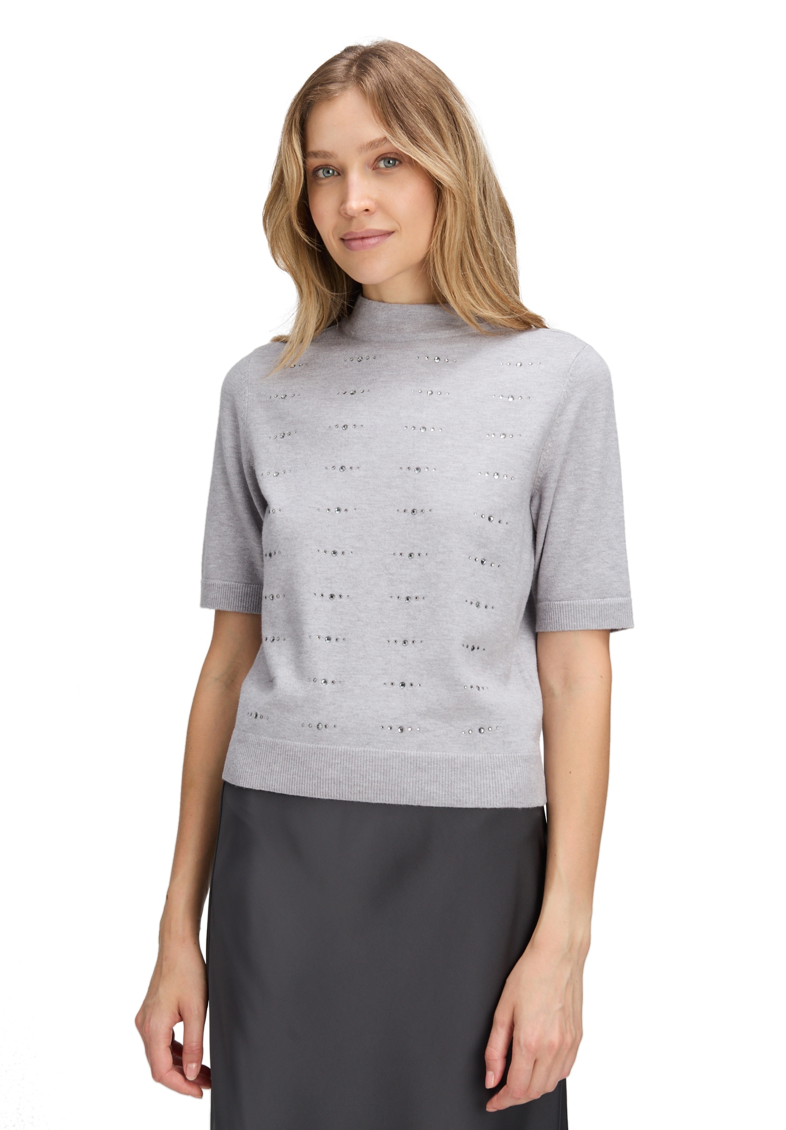 Betty Barclay Rundhalspullover »Feinstrickpullover mit Stehkragen«