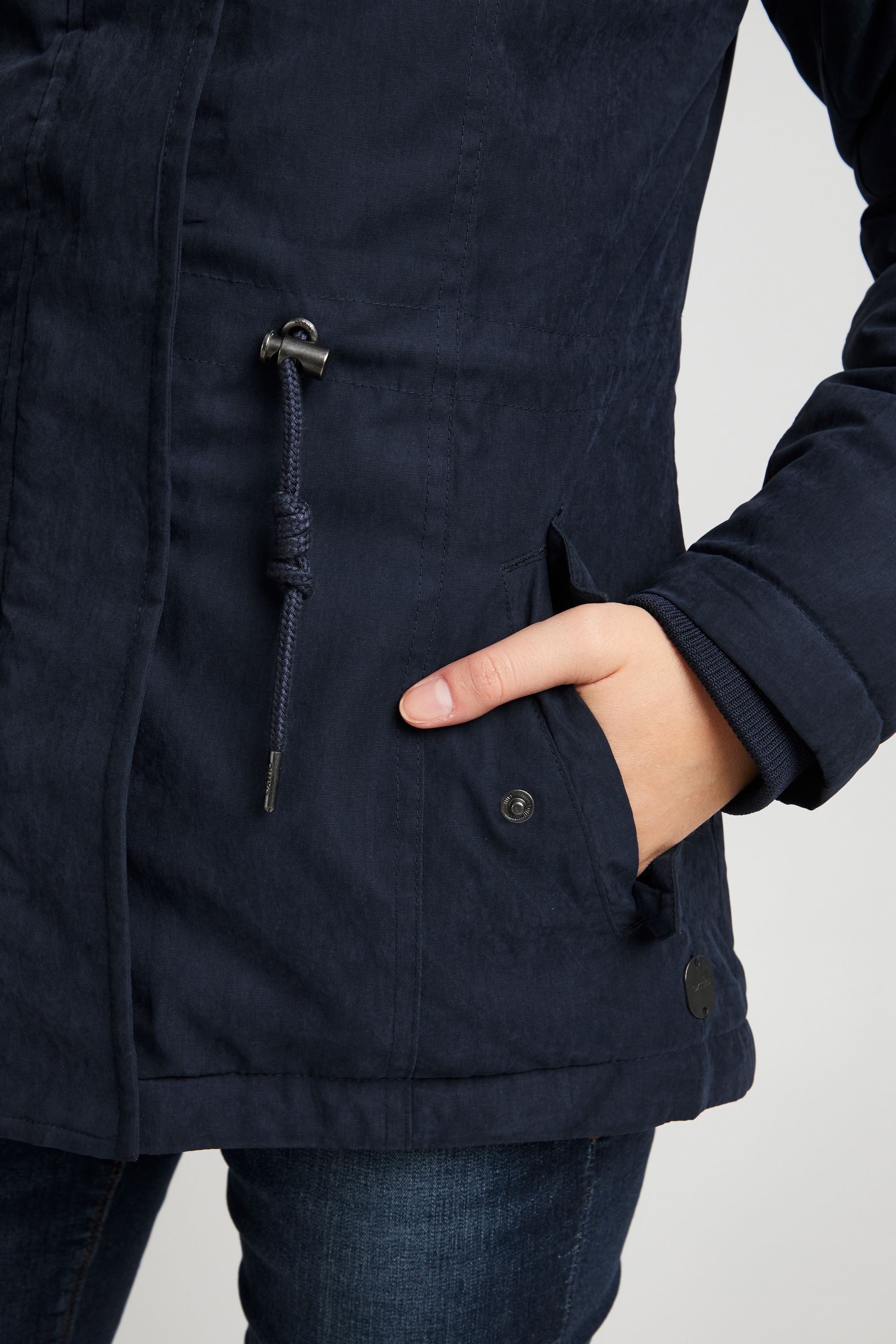 OXMO Winterjacke »Winterjacke OXLona«, mit Kapuze