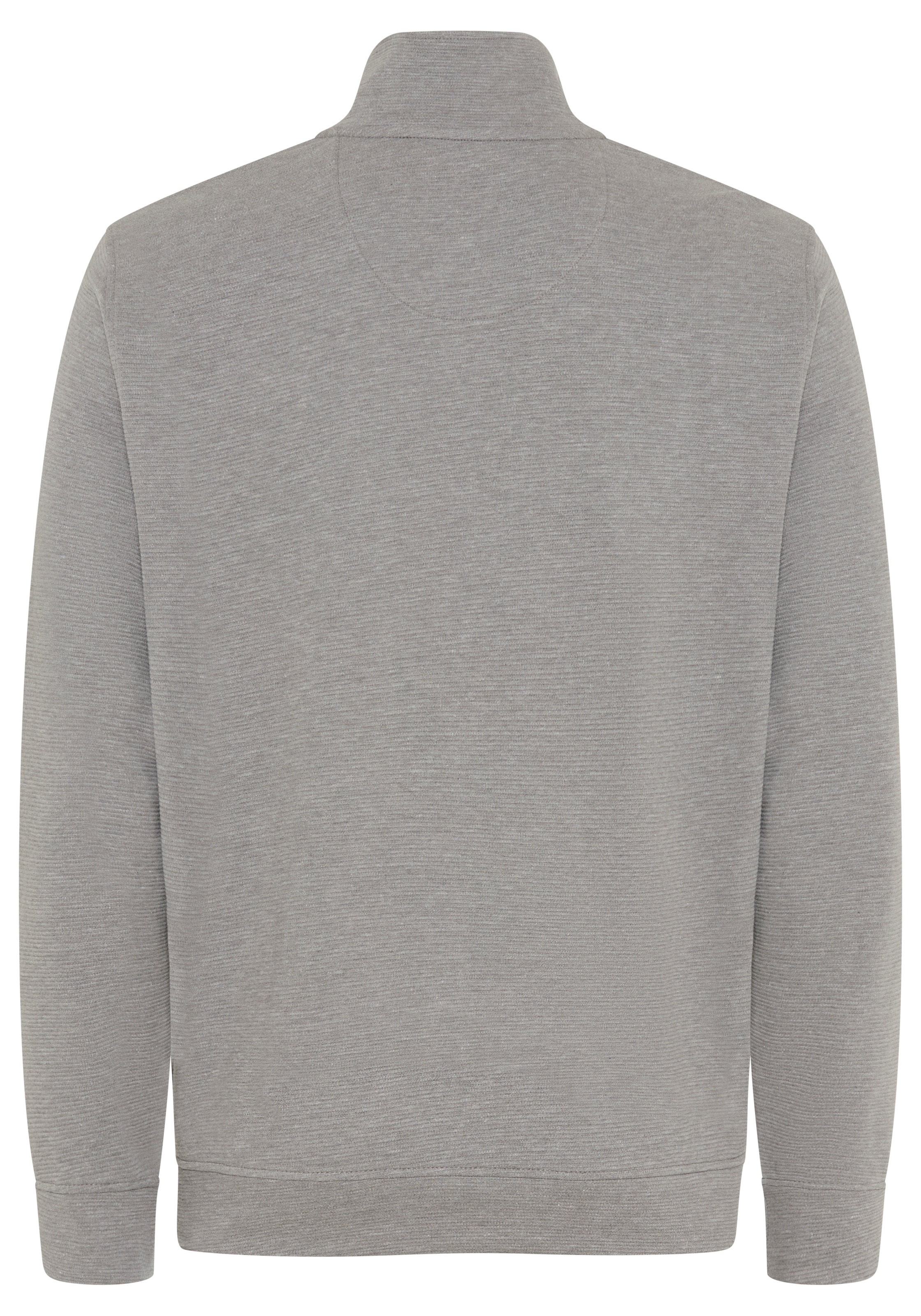 Man's World Sweatjacke mit hochschließendem Kragen, Langarm