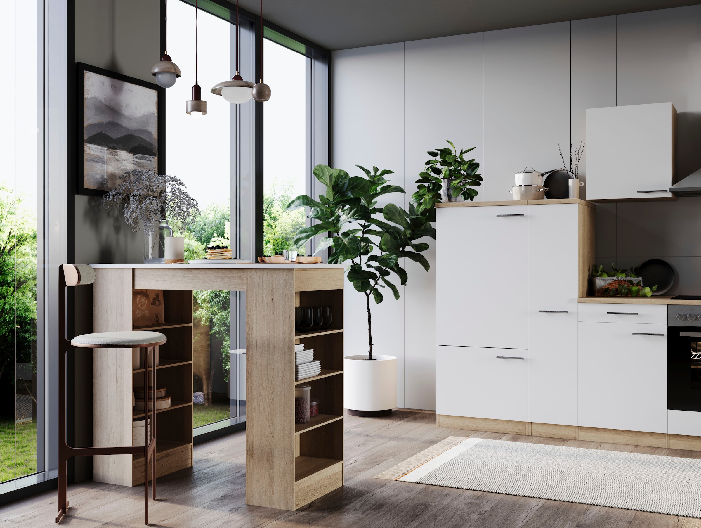 RESPEKTA Bartisch »Merle« Breite 103 cm, Belastbarkeit bis zu 40 kg