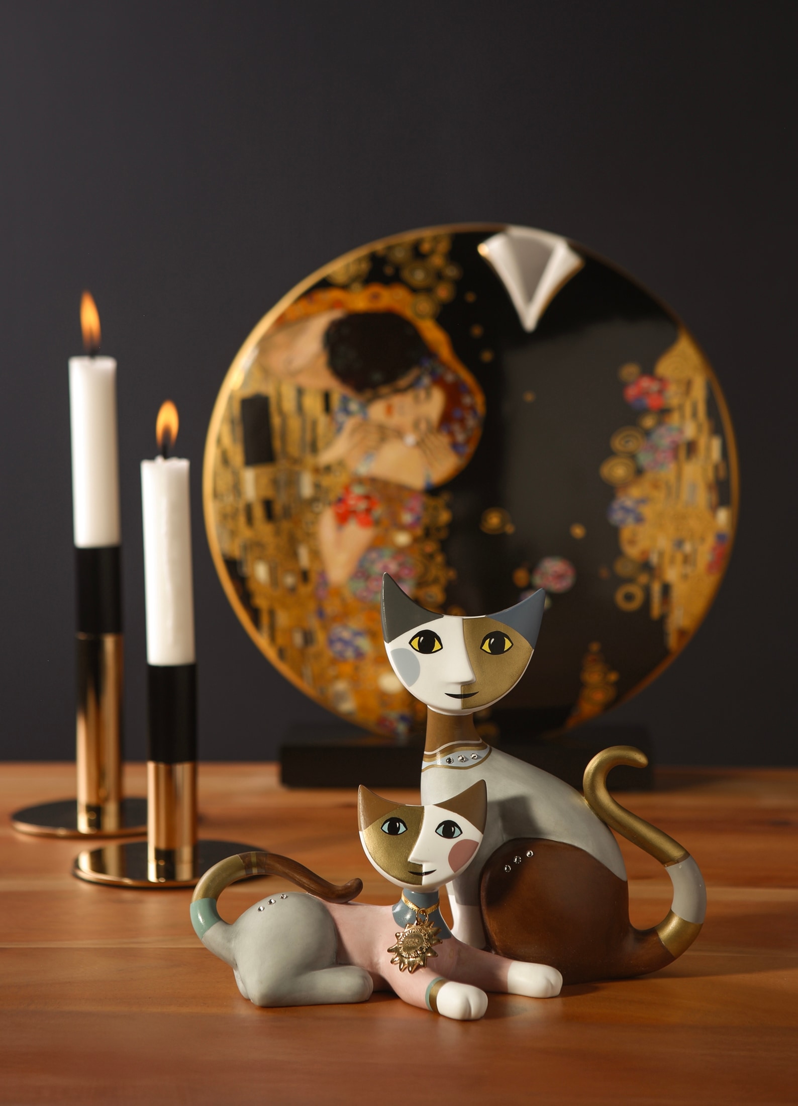 Goebel Sammelfigur »Figur R. Wachtmeister - Emma e Milo Jahreskatze 2025«
