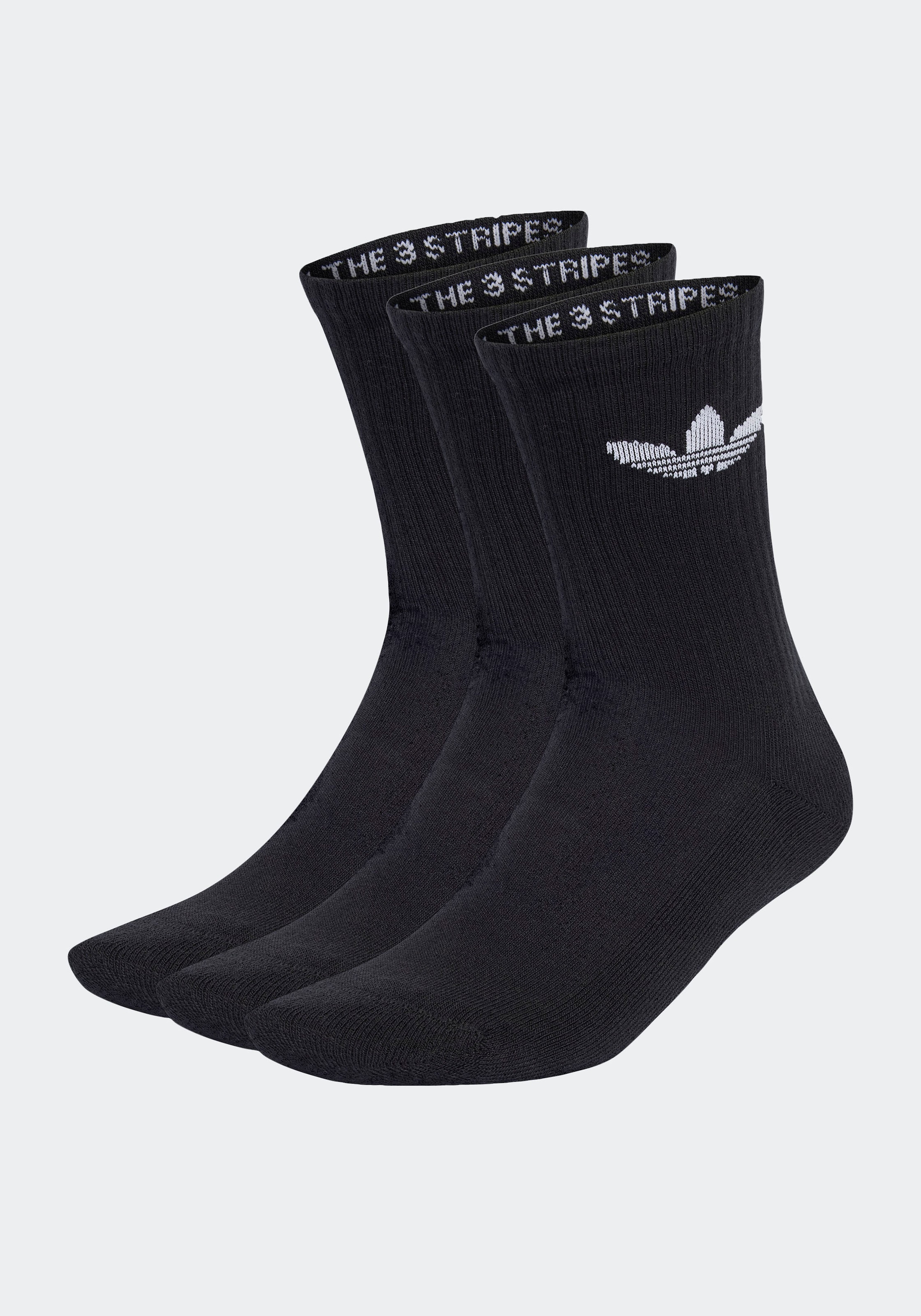 adidas Originals Sportsocken »TREFOIL CUSHION CREW SOCKEN, 3 PAAR«, (3 Paar)