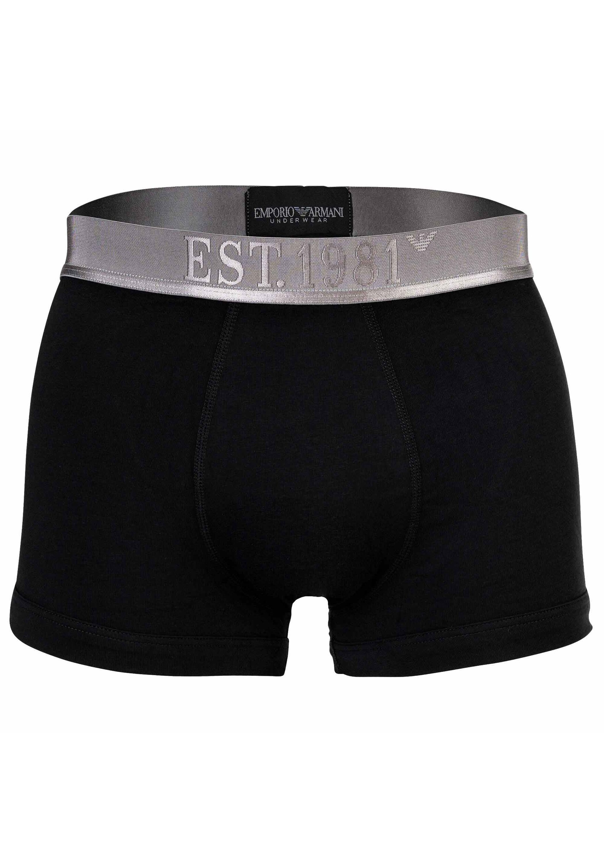 Emporio Armani Boxershorts »Boxershort SHINY LOGOBAND 3er Pack«