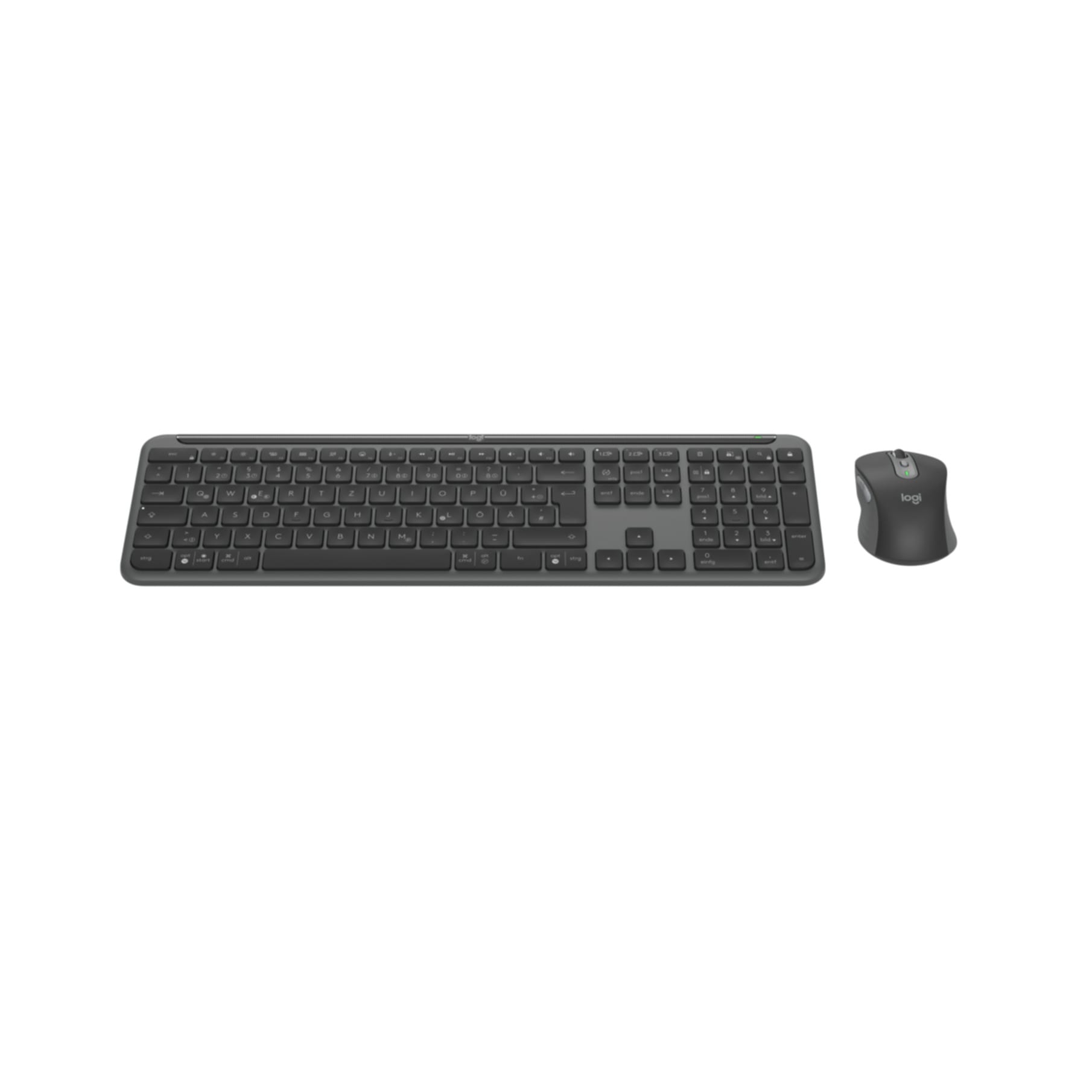 Logitech Tastatur »Signature Slim Combo MK950«, (Ziffernblock-Anpassbare Höhe)
