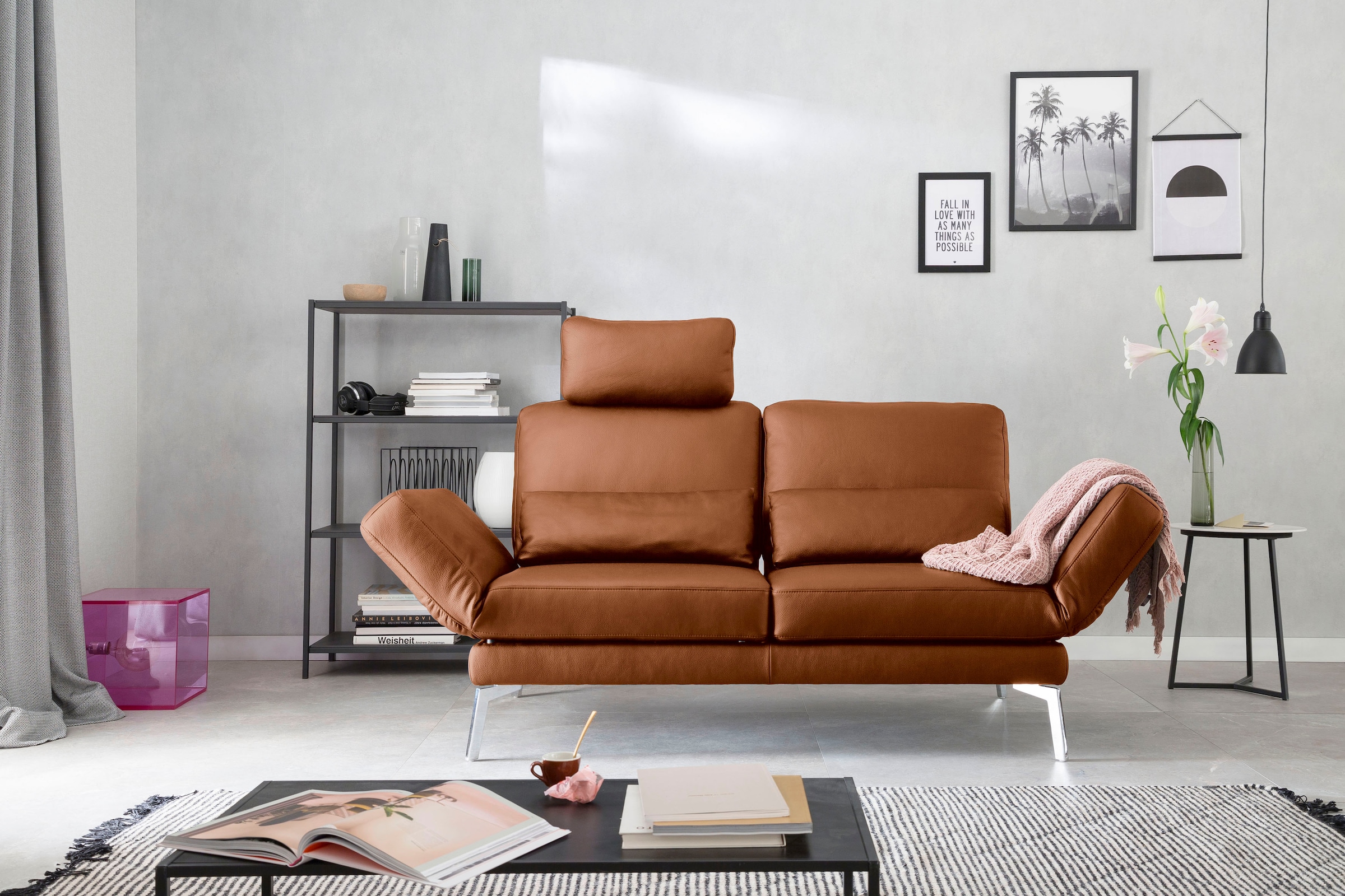 3C Candy 2-Sitzer »Kairo« inklusive Drehsitz, Armlehnen- und Rückenverstellung