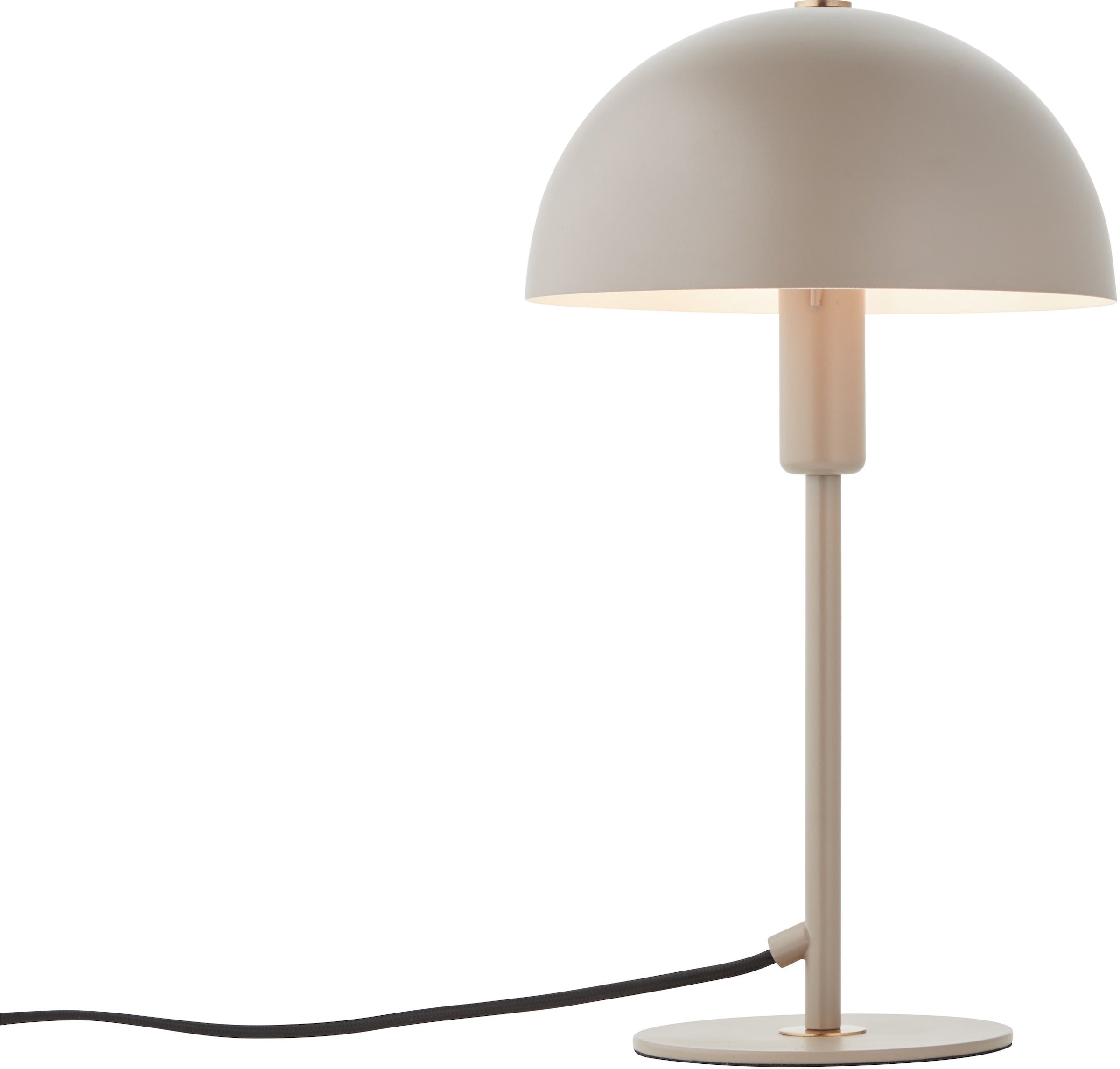 LeGer Home by Lena Gercke Tischleuchte »Linnea Pilz Lampe«, 1 flammig, Leuchtmittel E14 | ohne Leuchtmittel, Pilzleuchte, Tischlampe, Metallsockel, Höhe 35,5 cm