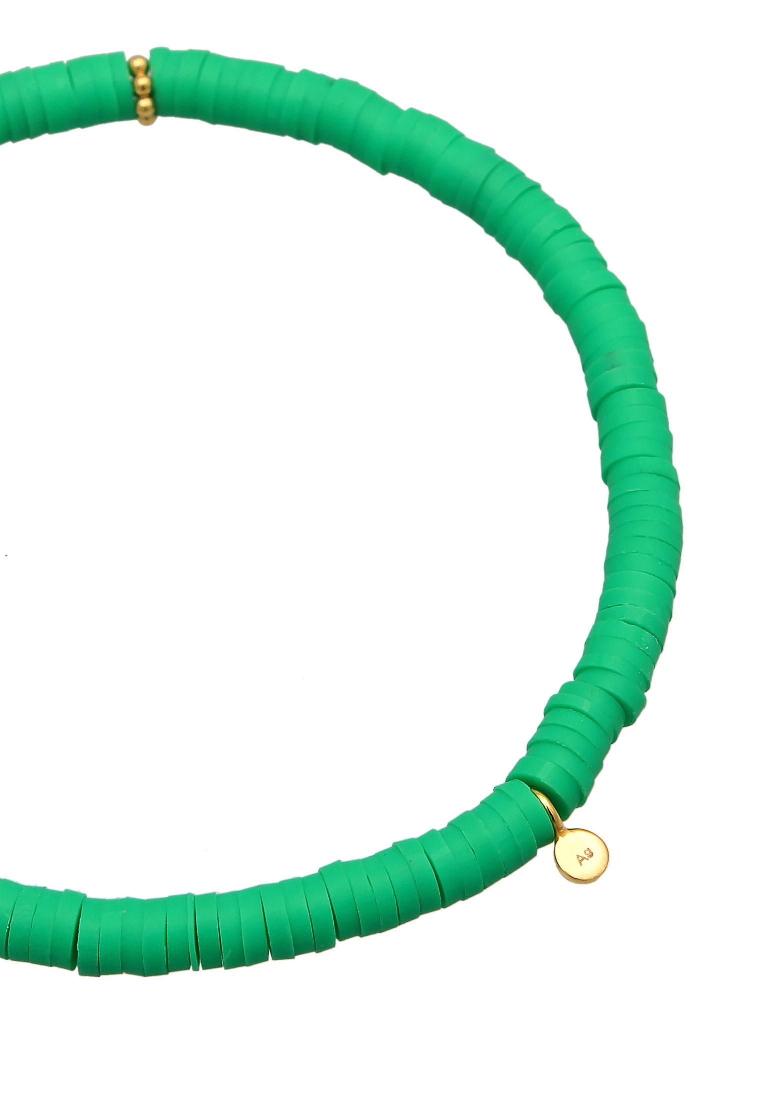 Elli Armkette »Armband Heishi Perlen Beads 925 Silber«