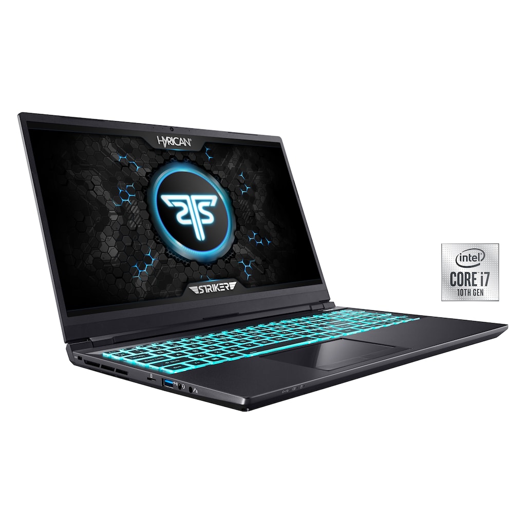 Hyrican Gaming-Notebook »Striker 1636«, 39,62 cm, / 15,6 Zoll, Intel, Core i7, GeForce RTX 3070 Max.Q, 1000 GB SSD