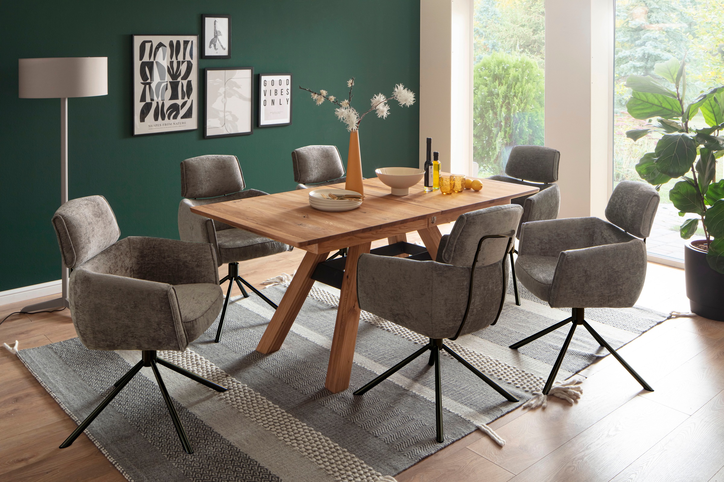 MCA furniture Esszimmerstuhl »QUEBEC«, (Set), 2 St., Drehstuhl, Belastbarkeit  120 KG kaufen | UNIVERSAL
