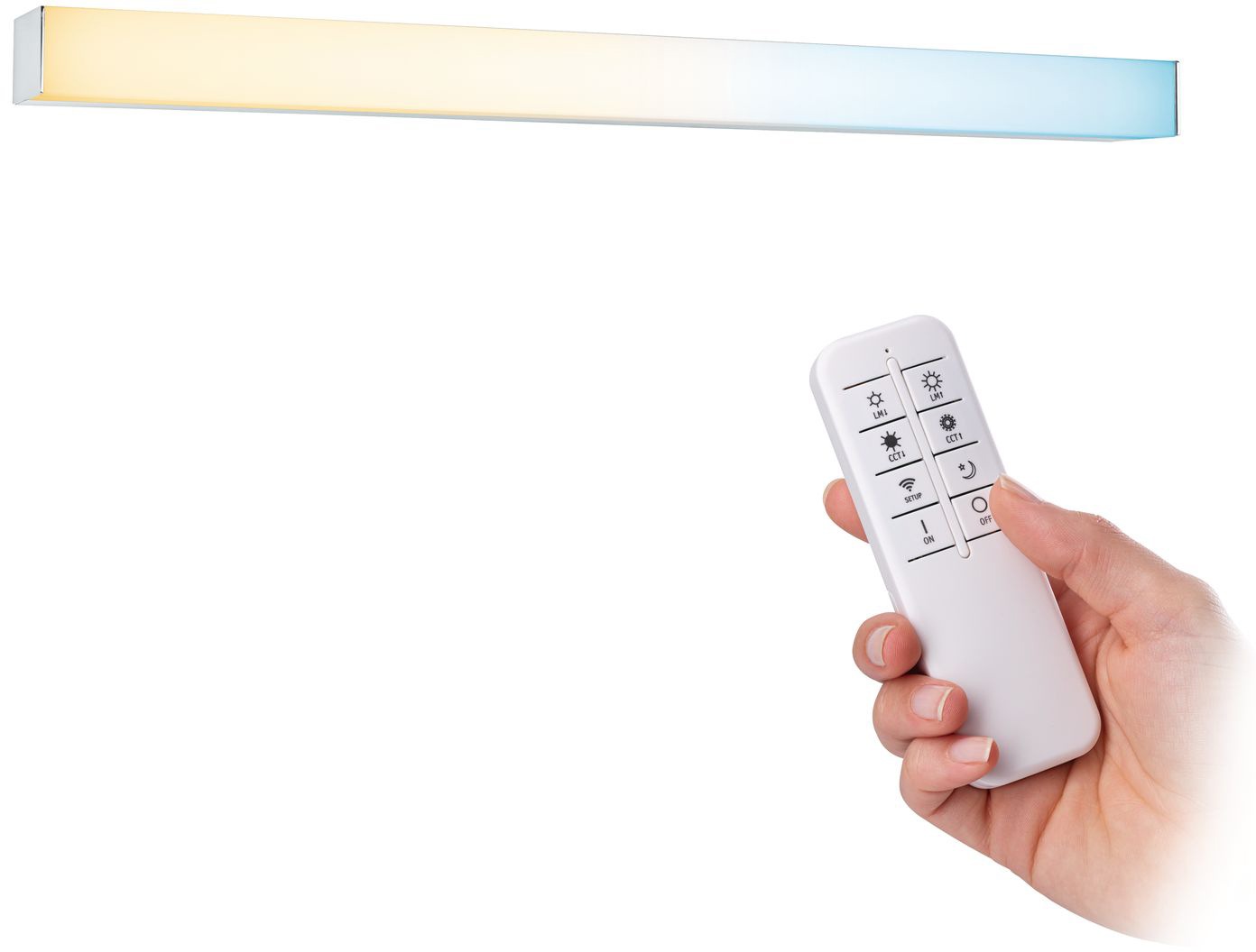 Paulmann LED-Wandleuchte »Tova«, Schutzart IP44, inkl. LED-Modul, Länge ca. 60 cm