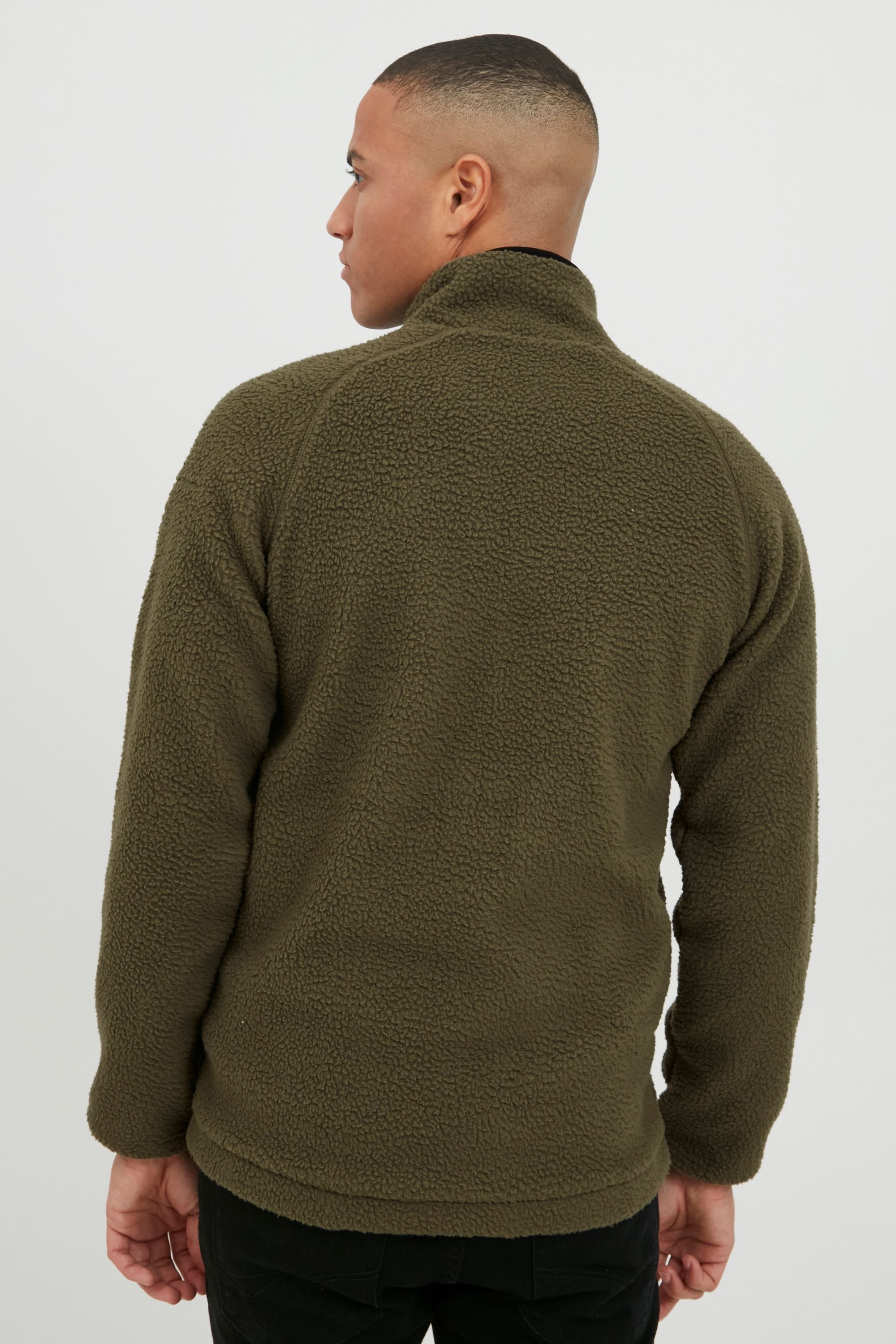 Indicode Strickfleece-Pullover »Fleecejacke IDTrout«