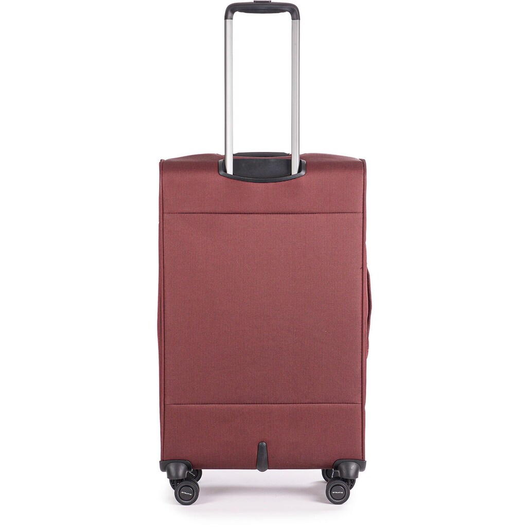 Stratic Weichgepäck-Trolley »Bendigo Light + M, redwine«, 4 Rollen