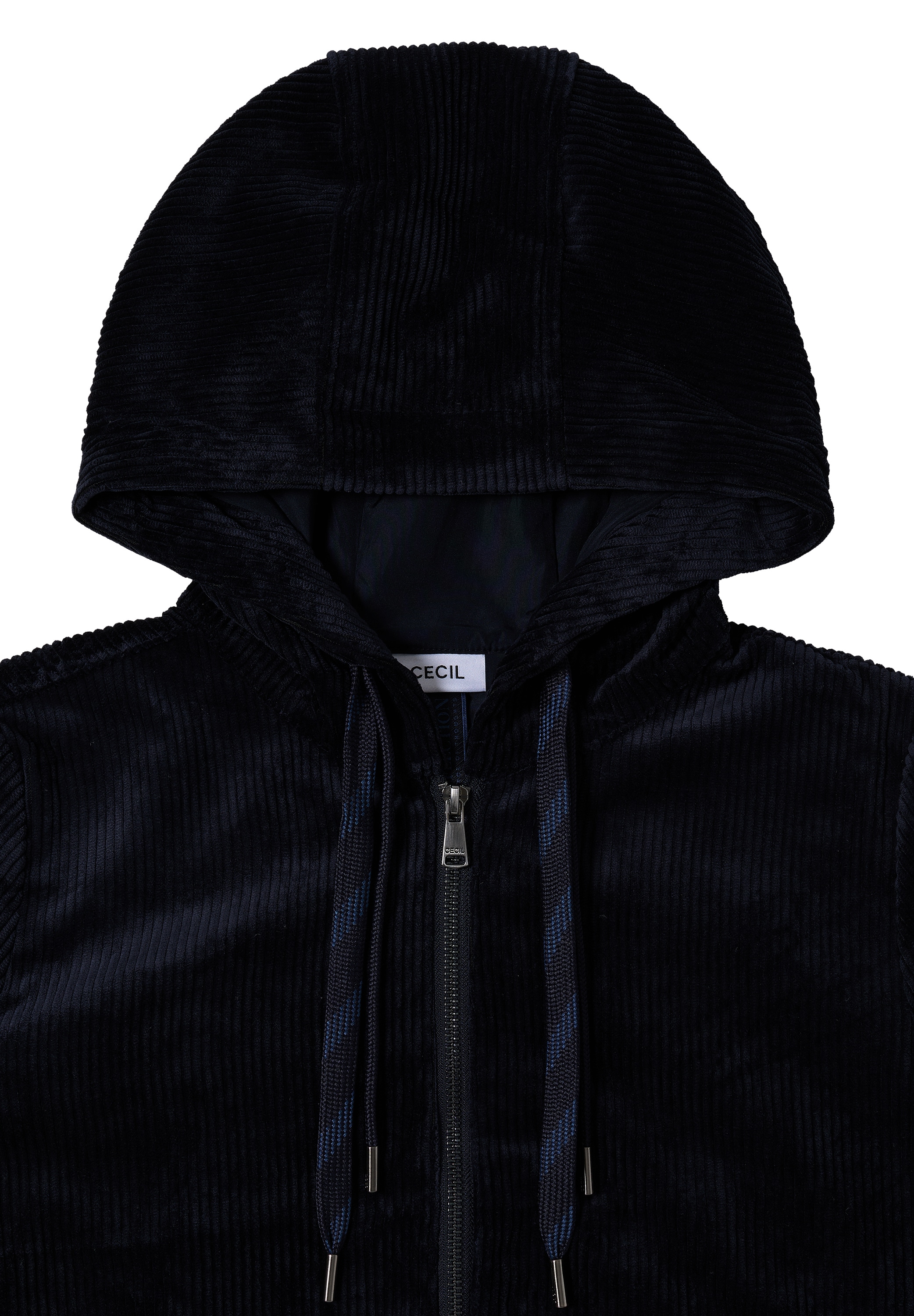 Cecil Cordjacke mit Kapuze mit Kapuze