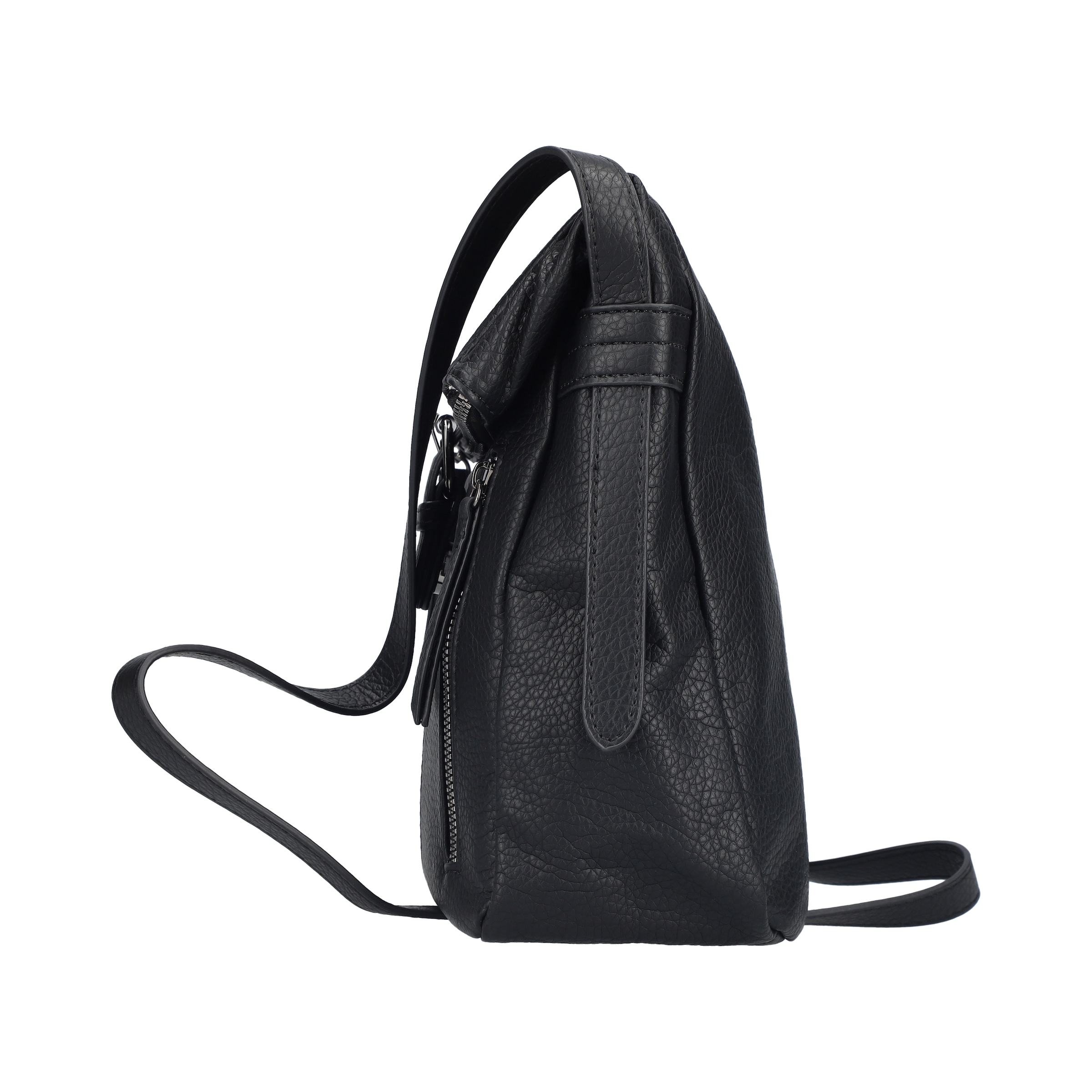 Rieker Umhängetasche, Damen-Handtasche, Schultertasche, Überschlag mit Schnallenverschluss