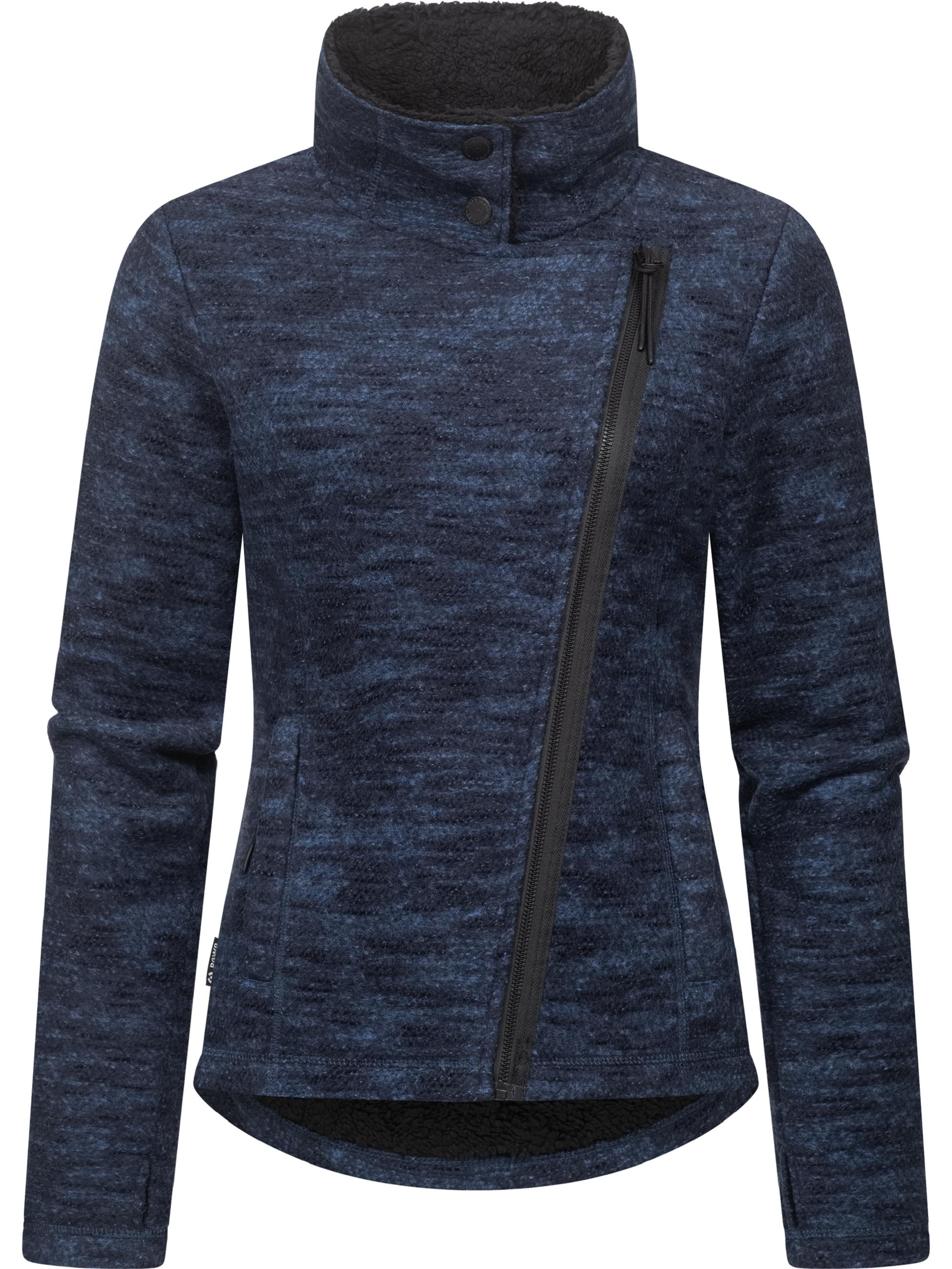 Ragwear Strickfleecejacke »Strickfleecejacke Saskie Melange«