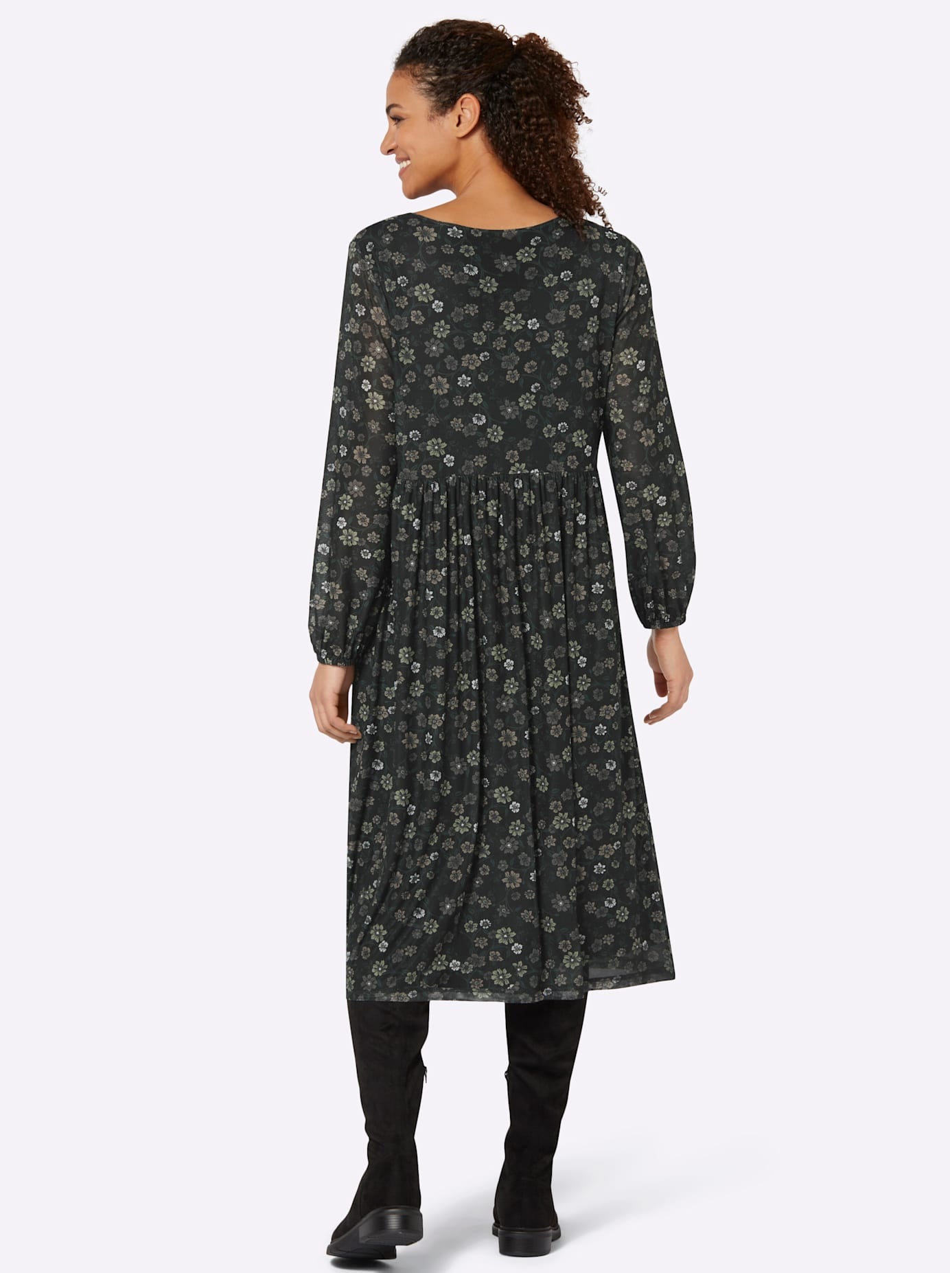 Inspirationen A-Linien-Kleid »Mesh-Kleid«