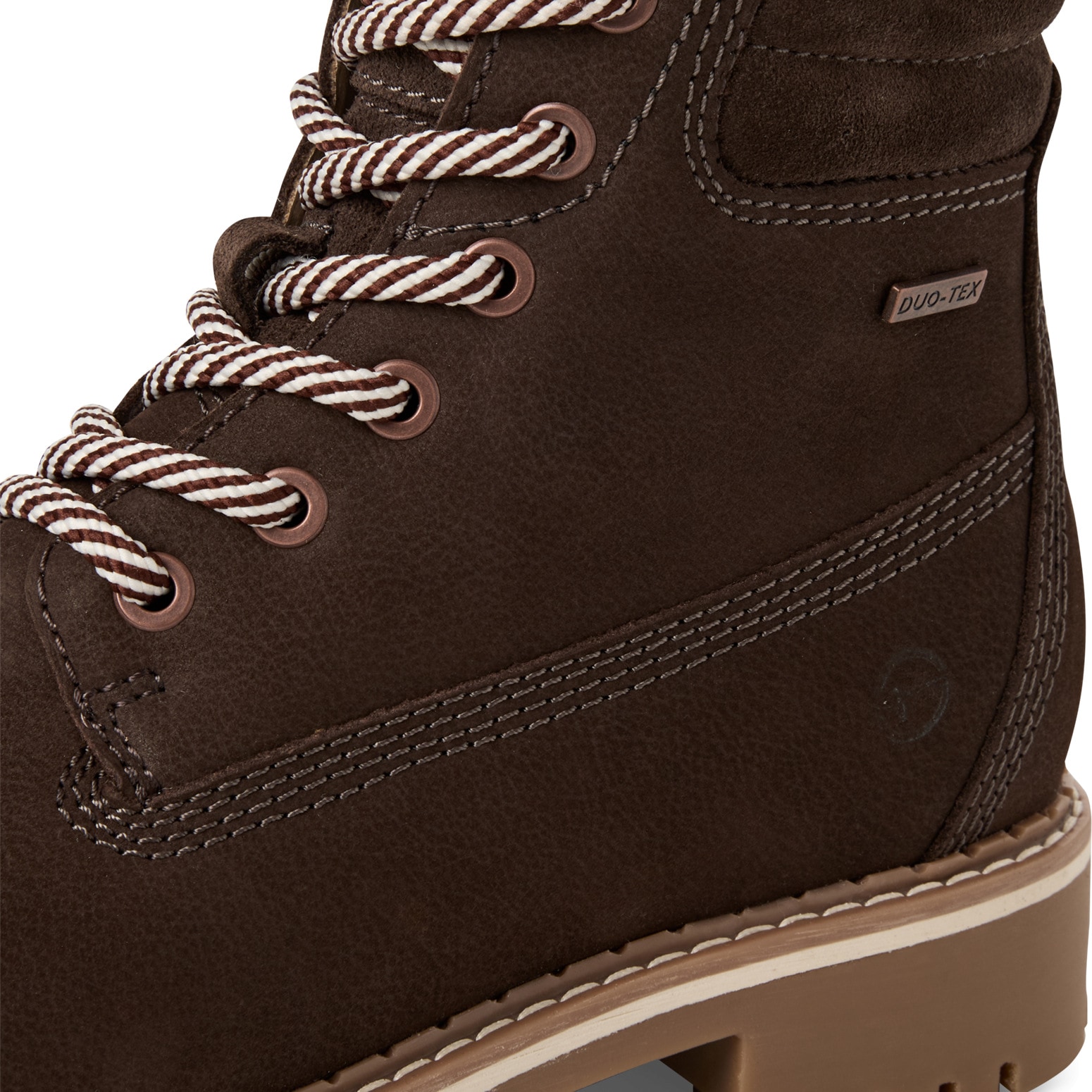 Tamaris Winterboots  , Blockabsatz, Schnürstiefelette mit DUO-TEX Ausstattung