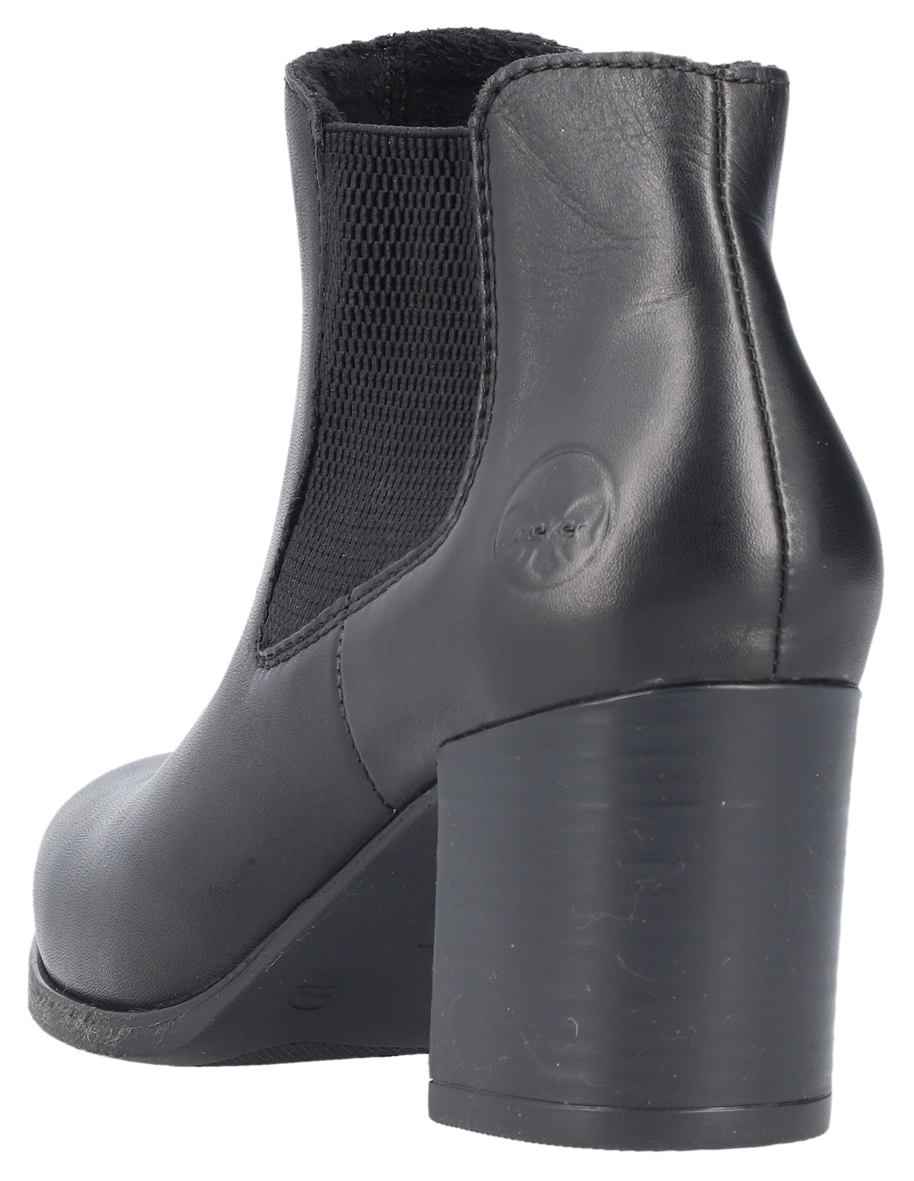 Rieker Cowboy Stiefelette, Westernstiefelette, Stiefelette, Blockabsatz, schmale Form