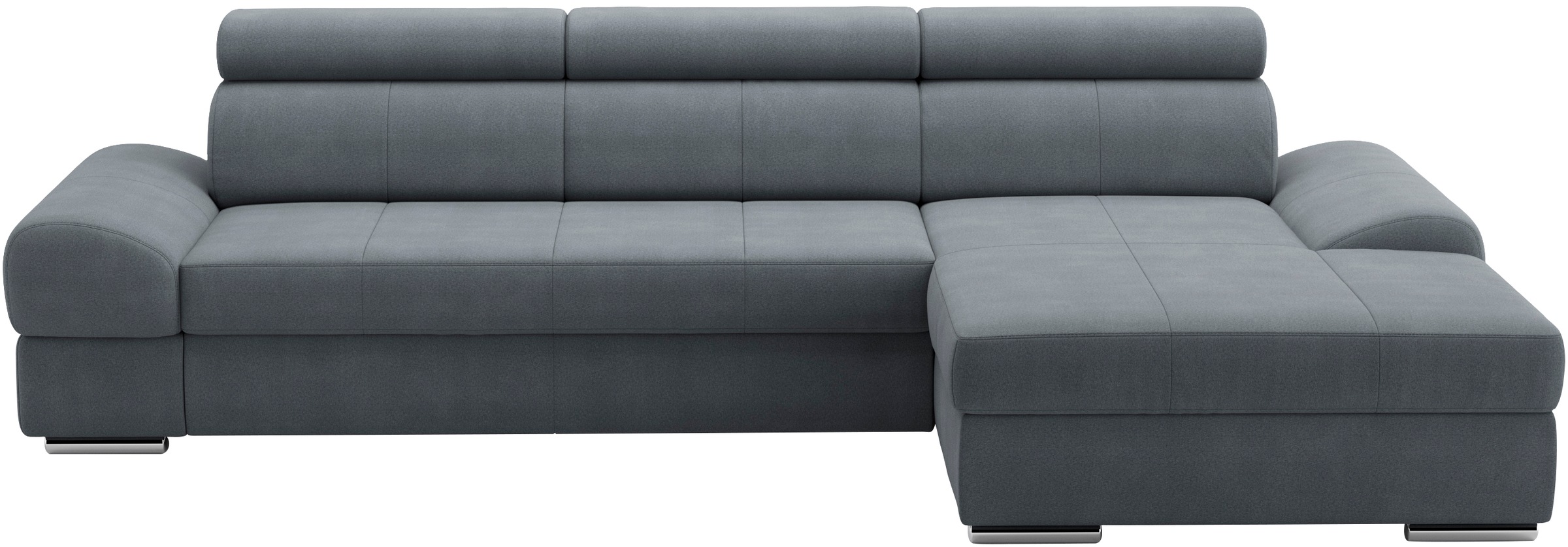 sit&more Ecksofa Broadway, mit verstellbaren Kopfteilen, wahlweise mit Bettfunktion