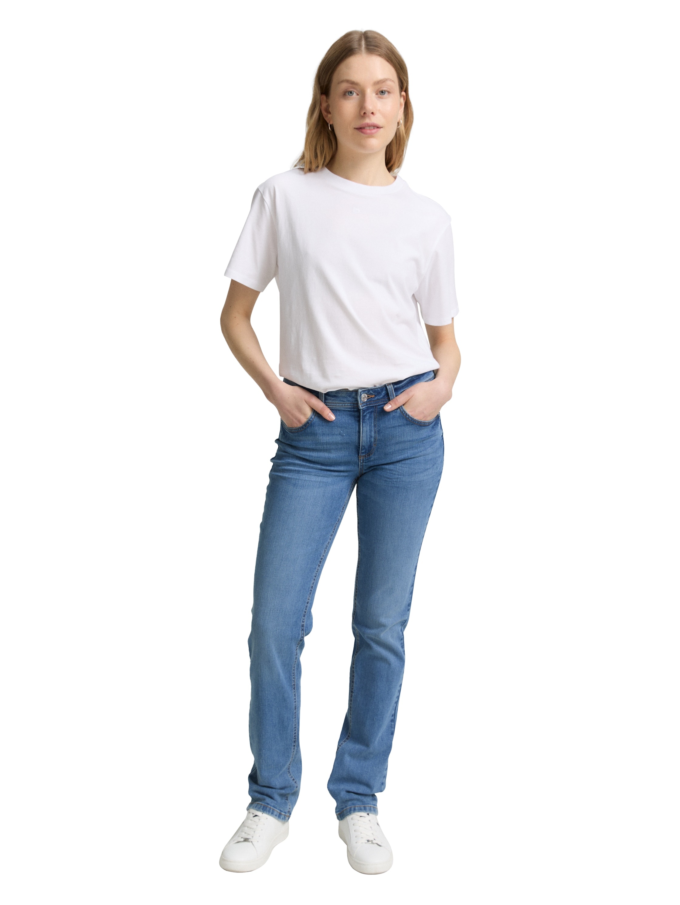 TOM TAILOR Straight-Jeans »Alexa - Straight« in 5-Pocket-Form