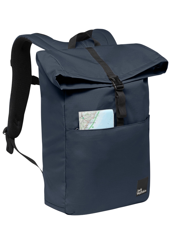 Jack Wolfskin Daypack »ISLAND« Rolltop-Rucksack, Laptopfach, wetterbeständig