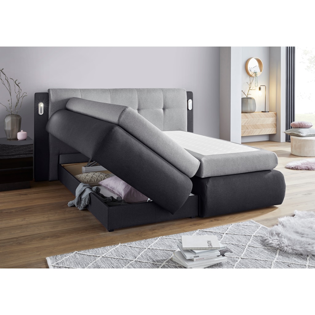 COLLECTION AB Boxspringbett »Borna«