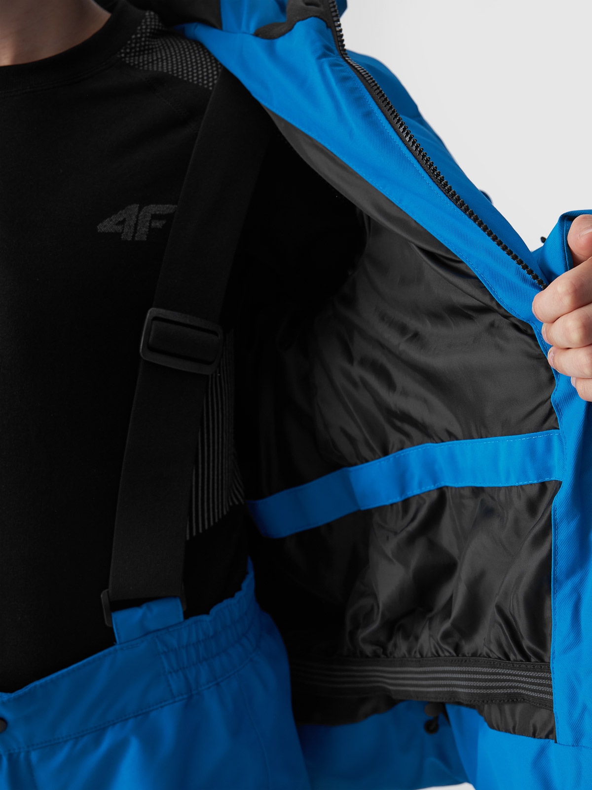 4F Skijacke, mit Kapuze, Winterjacke