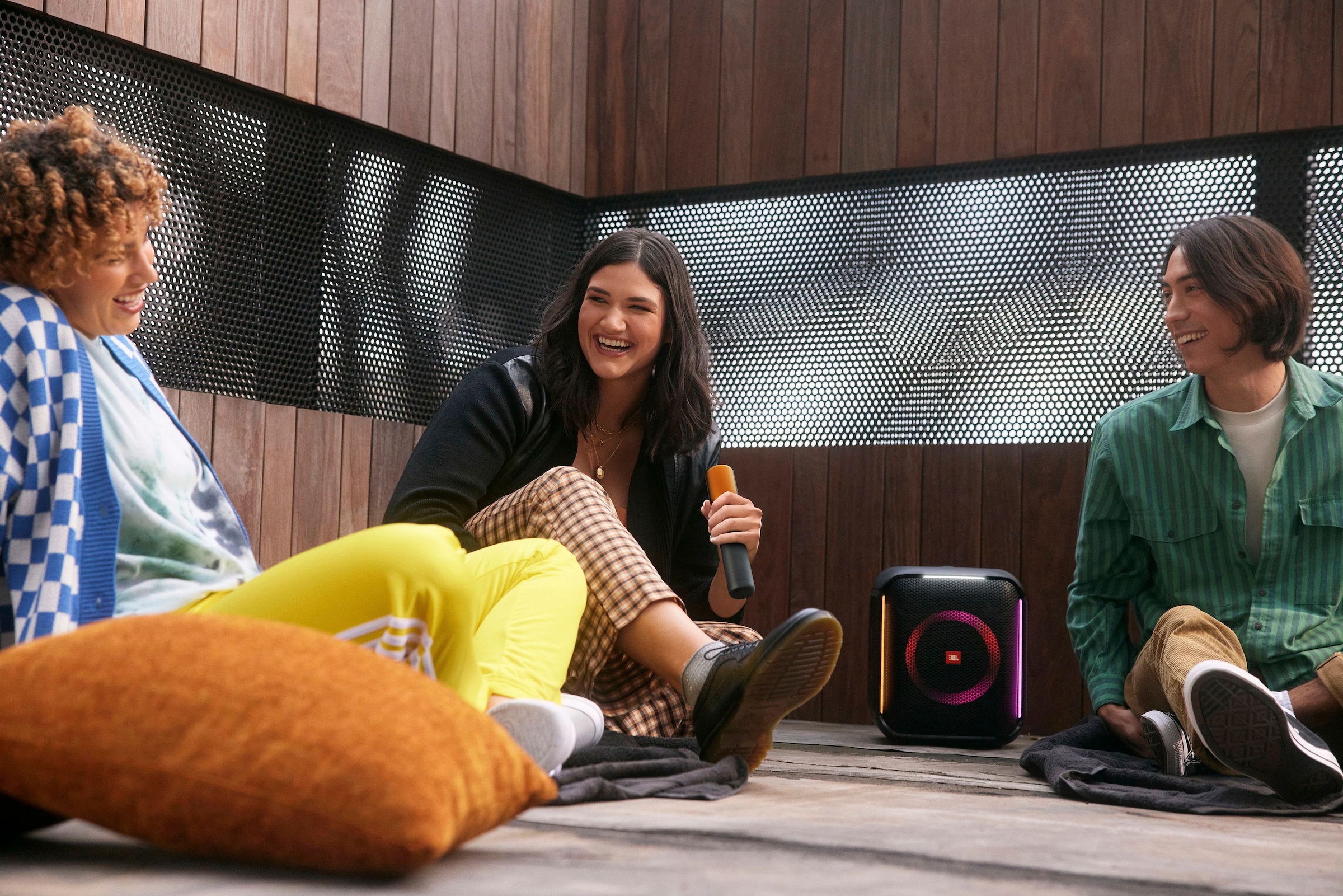 JBL Party-Lautsprecher »PartyBox ENCORE mit Mikro«, (1 St.)