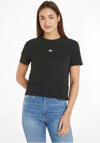 Tommy Jeans T-Shirt »TJW CLS XS BADGE TEE«, mit Tommy Jeans Logostickerei am Brustkorb kaufen