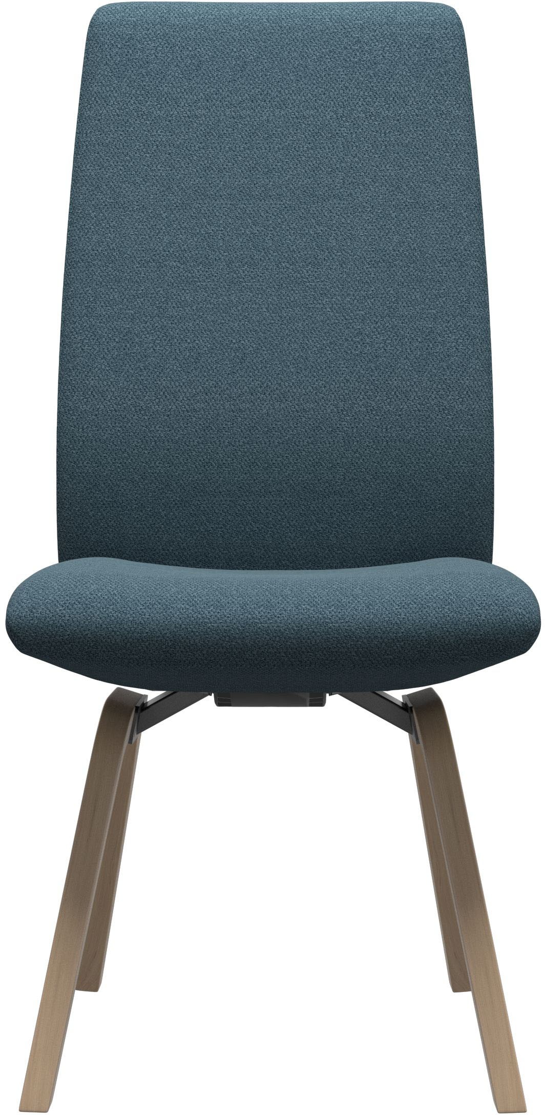 Stressless® Polsterstuhl »Laurel«, ROHLEDER Stoff Q2 FARON, High Back, Größe L, mit schräggestellten Beinen in Eiche gekalkt