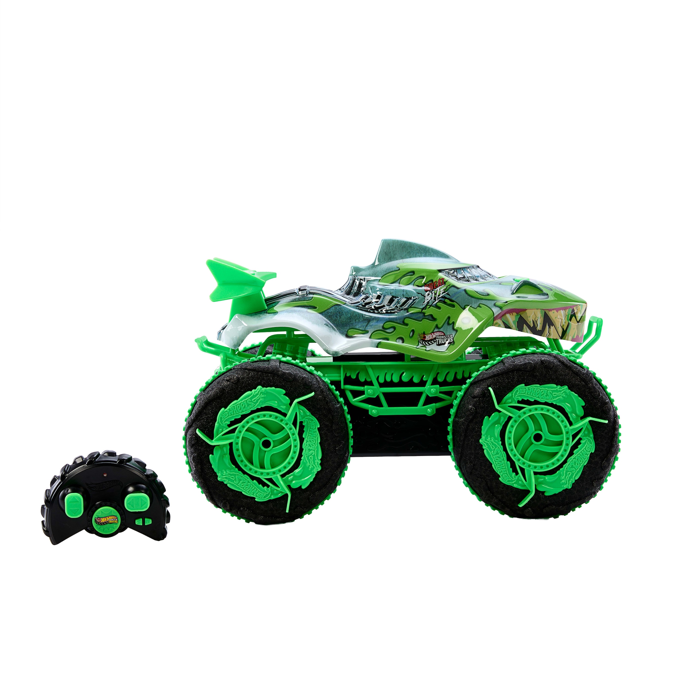Hot Wheels RC-Monstertruck »Hot Wheels Monster Trucks R/C 1:15 All-Terrain Mutant Great Bite«