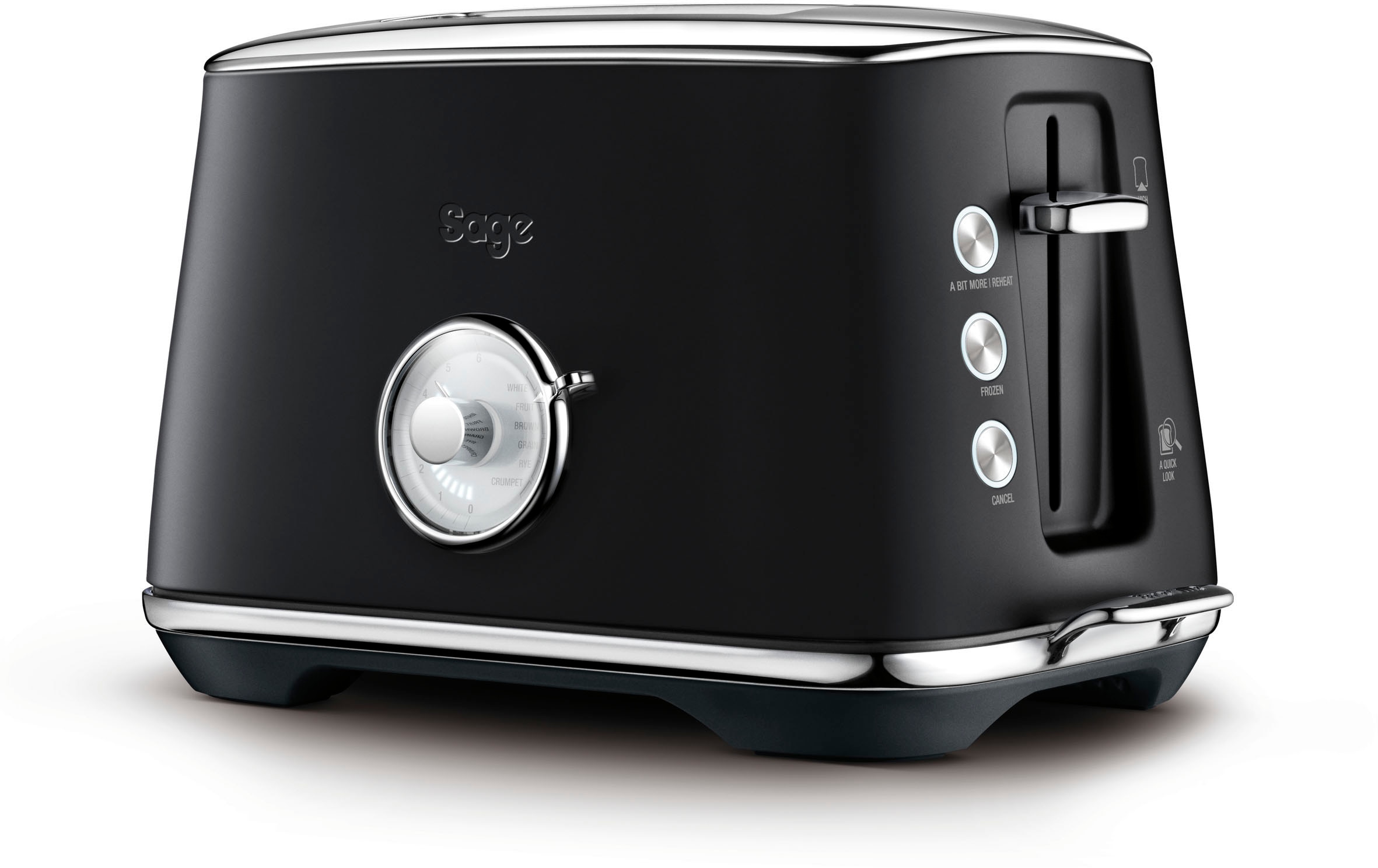 Sage Toaster »the Toast Select Luxe, STA735BTR, Black Truffle«, 2 lange Schlitze, 1000 W