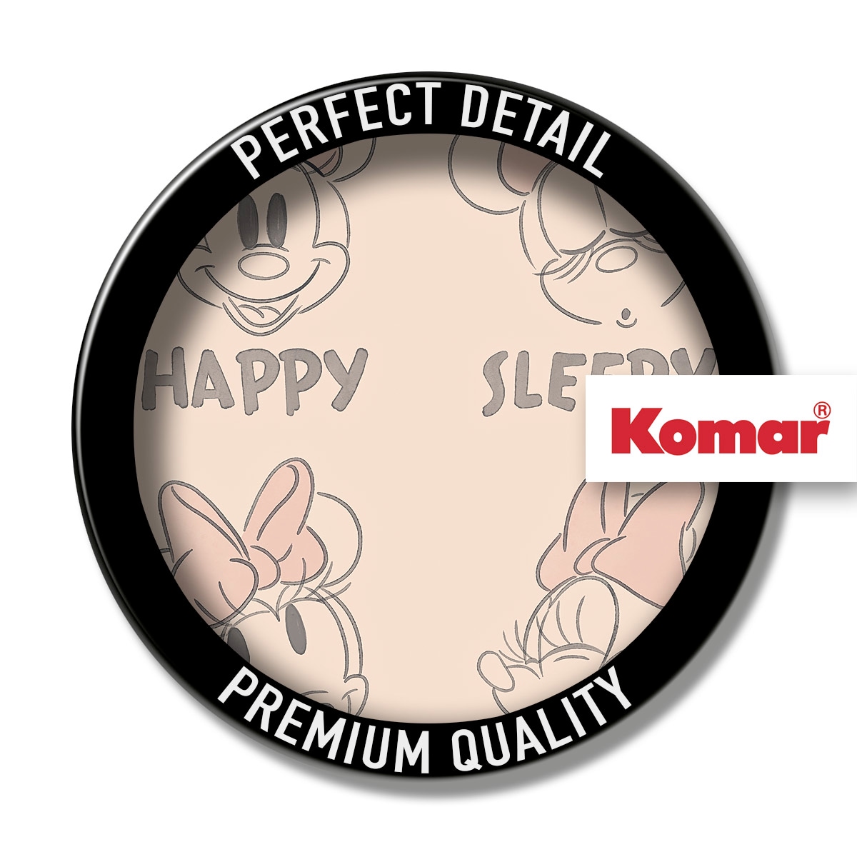 Komar Bild »Minnie Pink Emotions« Disney 1 Stk. tlg. Wandbild zur Dekoration im Kinderzimmer - ohne Rahmen