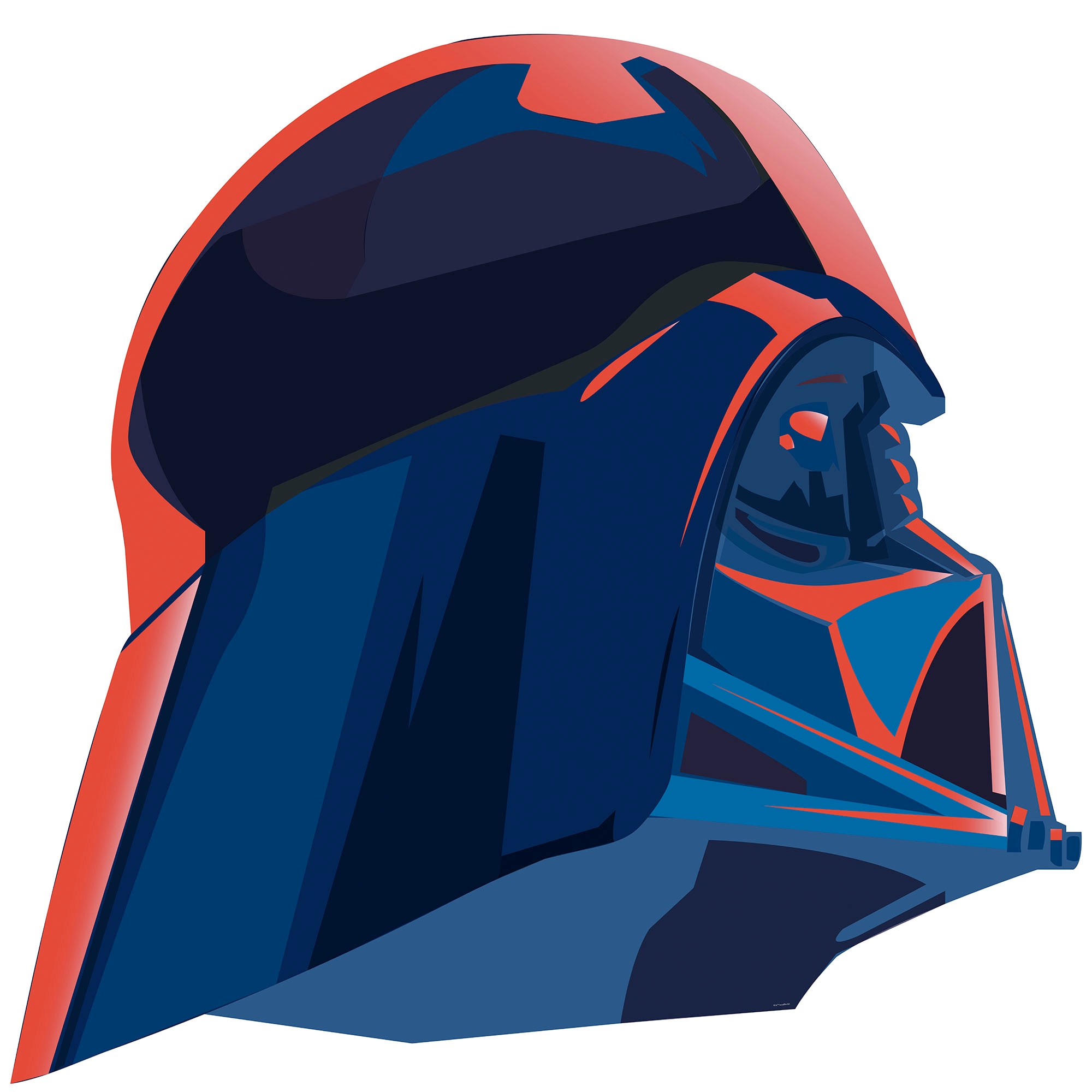 Komar Fototapete »Wandtattoo - Star Wars Cover Up - Größe 125 x 125 cm« Comic | bedruckt glatt