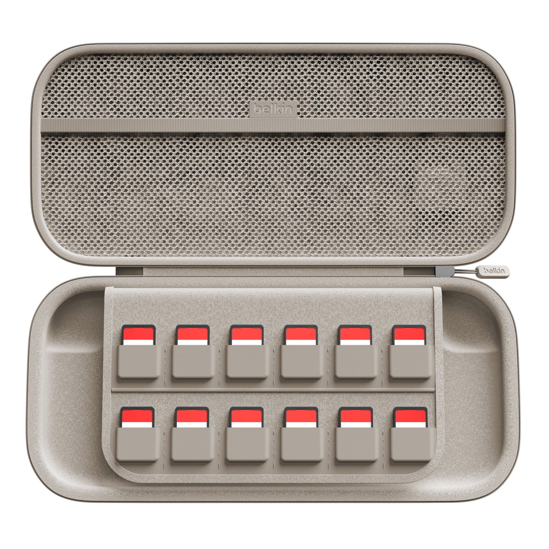 Belkin Konsolen-Tasche »Gaming Travel Case für Nintendo Switch 2« Nintendo Switch 2 Backcover, Schutzhülle, Handyschutzhülle, Case, Schutzcase, stoßfest