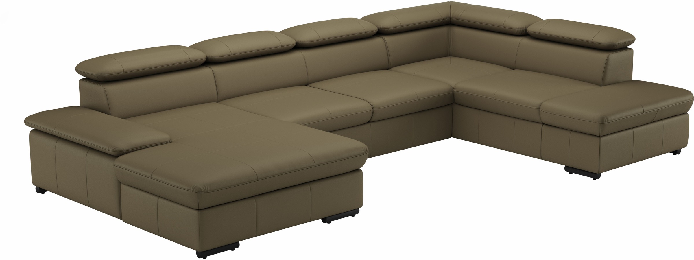 sit&more Wohnlandschaft »Alcudia U-Form«, wahlweise mit Bettfunktion