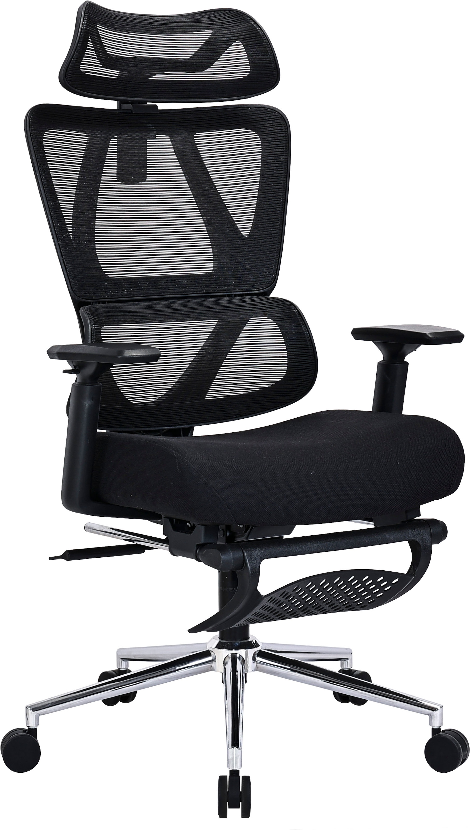 GOODproduct Drehstuhl "Andora, moderner ergonomischer Schreibtischstuhl" () mit Fussstütze