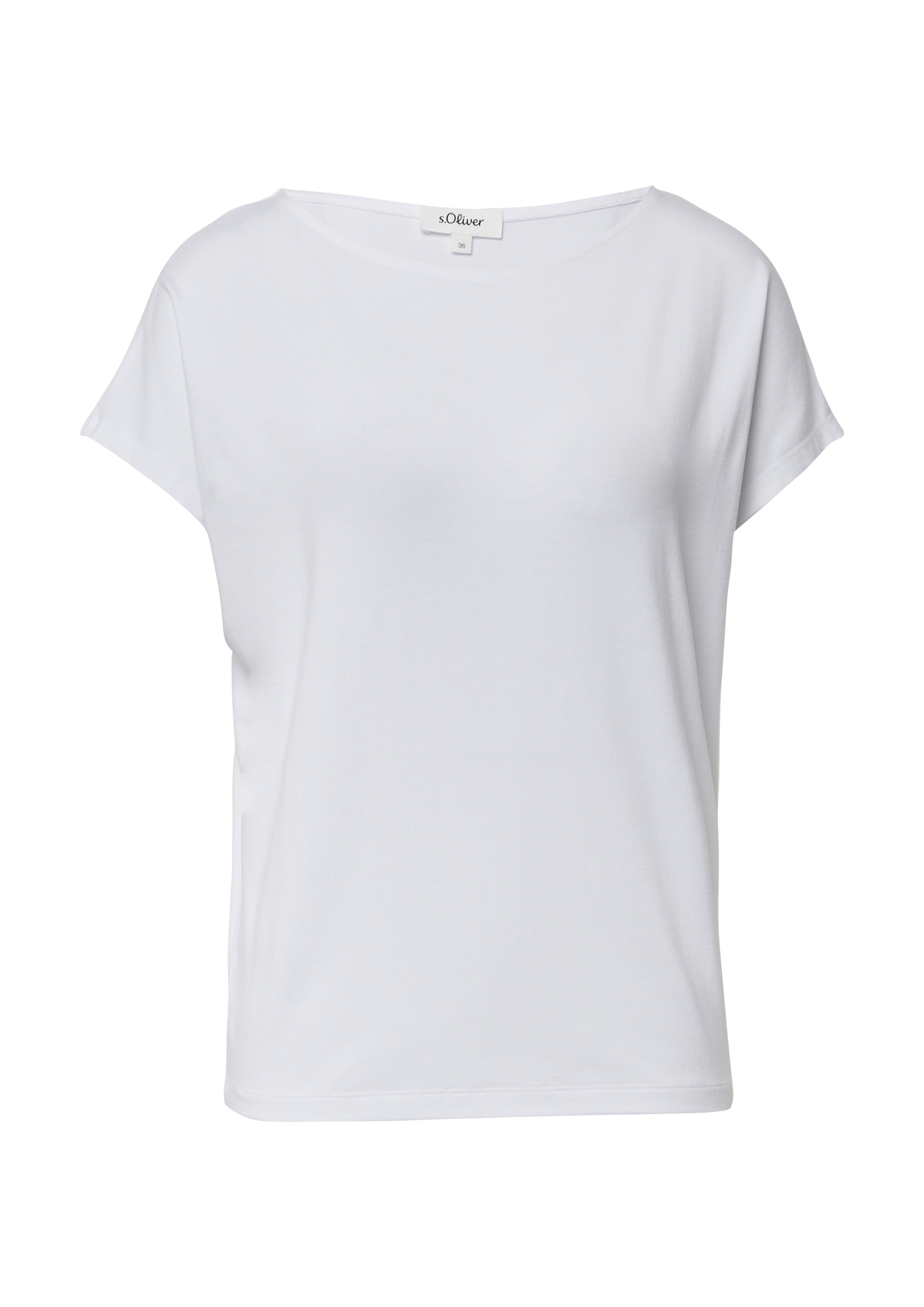 s.Oliver T-Shirt mit Markenlabel
