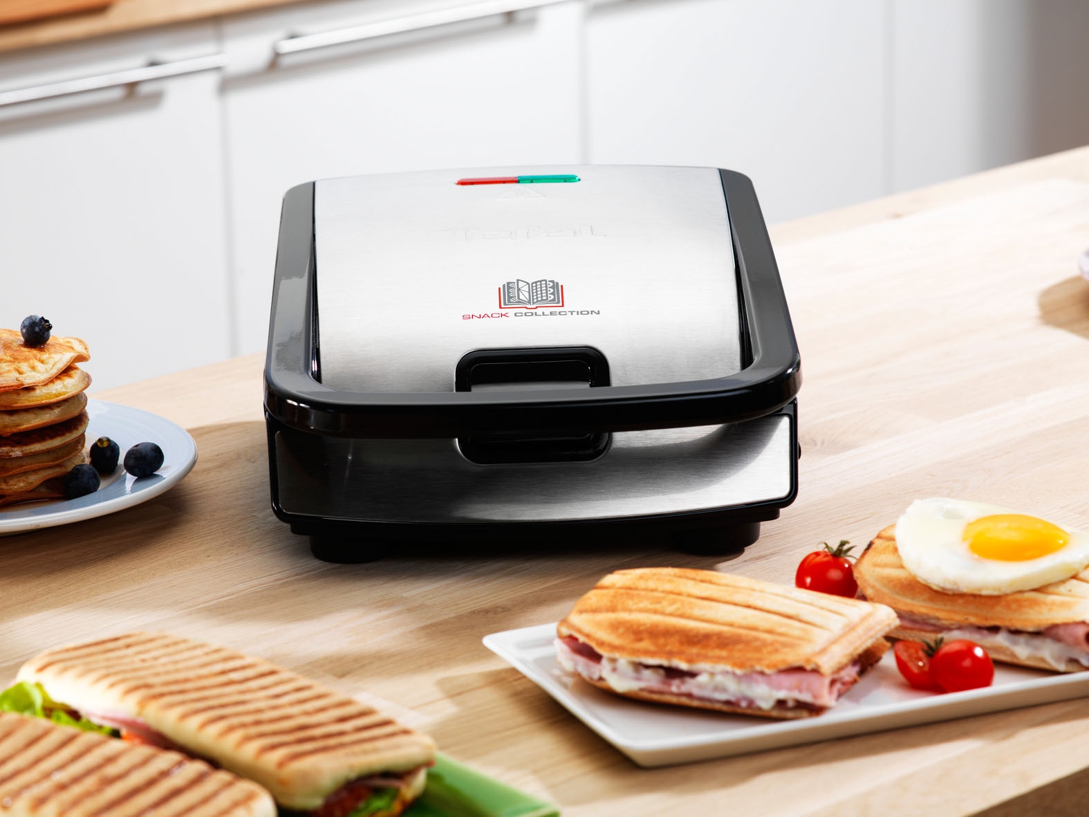 Tefal Waffeleisen »SW854D Snack Collection«, 700 W, inkl. 4