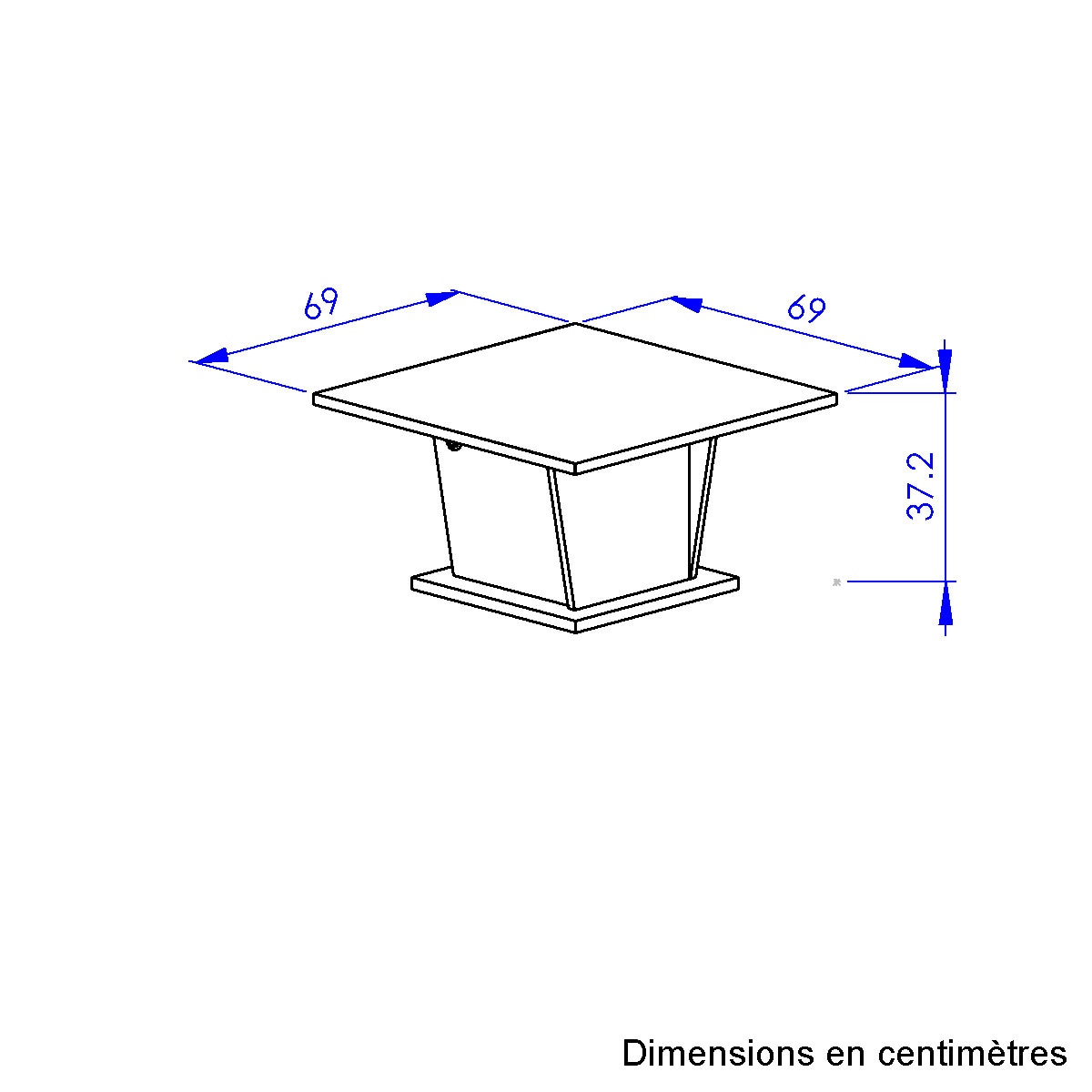 Gami Couchtisch »ATOS« Couchtisch mit Barfunktion