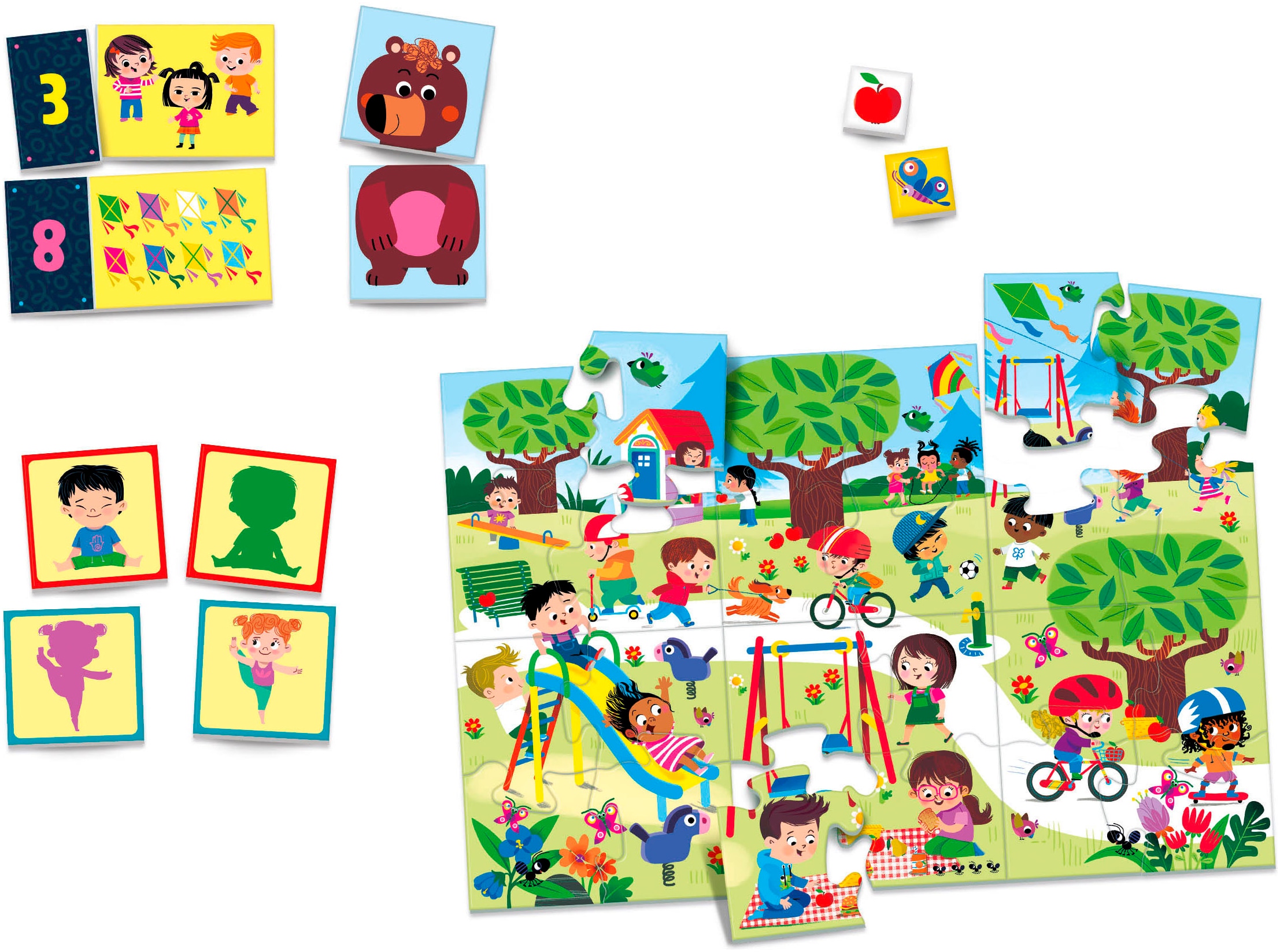 Clementoni® Spiel »Education, Lernspiel 8 in 1« Made in Europe