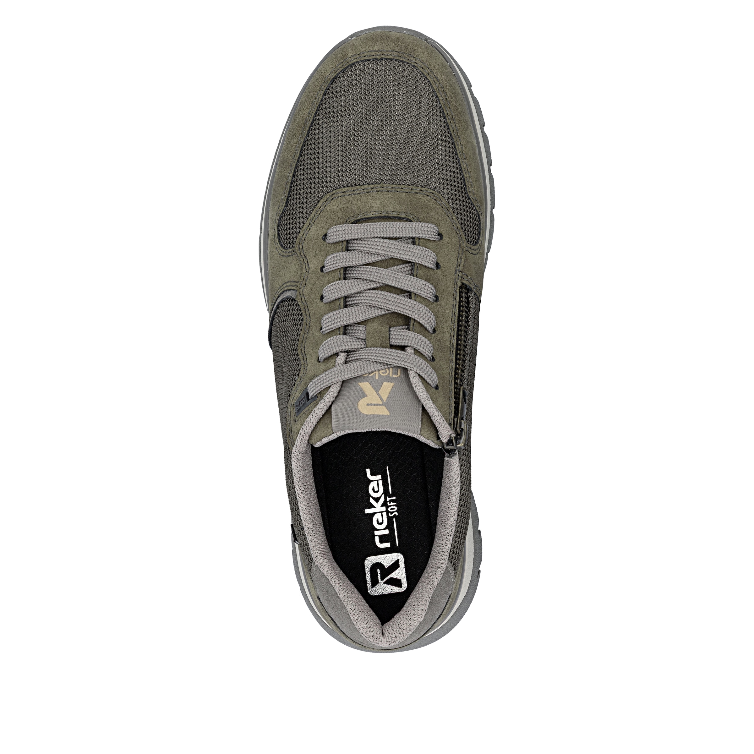 Rieker Sneaker  Schnürschuh, Halbschuh, Freizeitsneaker mit Profilsohle