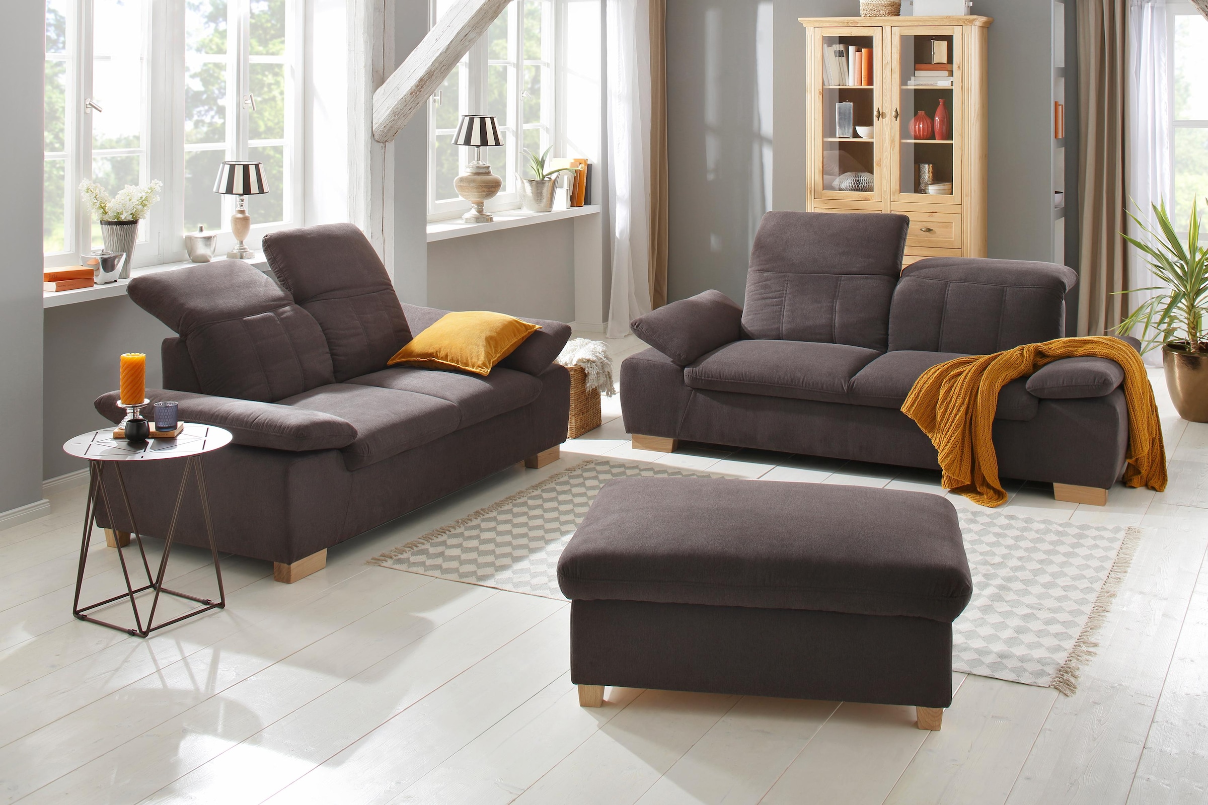 Home affaire Hocker »Bergamo«, mit Stauraum