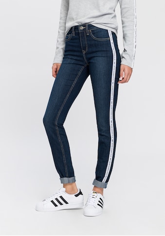 Arizona Slim-fit-Jeans, High Waist mit coolem Seitenstreifen kaufen