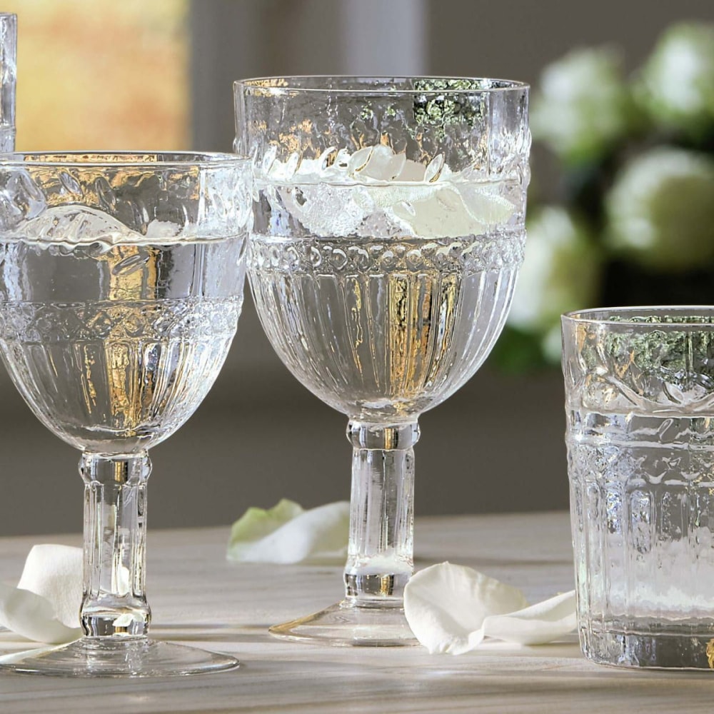 Schneider Rotweinglas, (Set, 6 tlg.), Recycling-Glas, 6-teilig