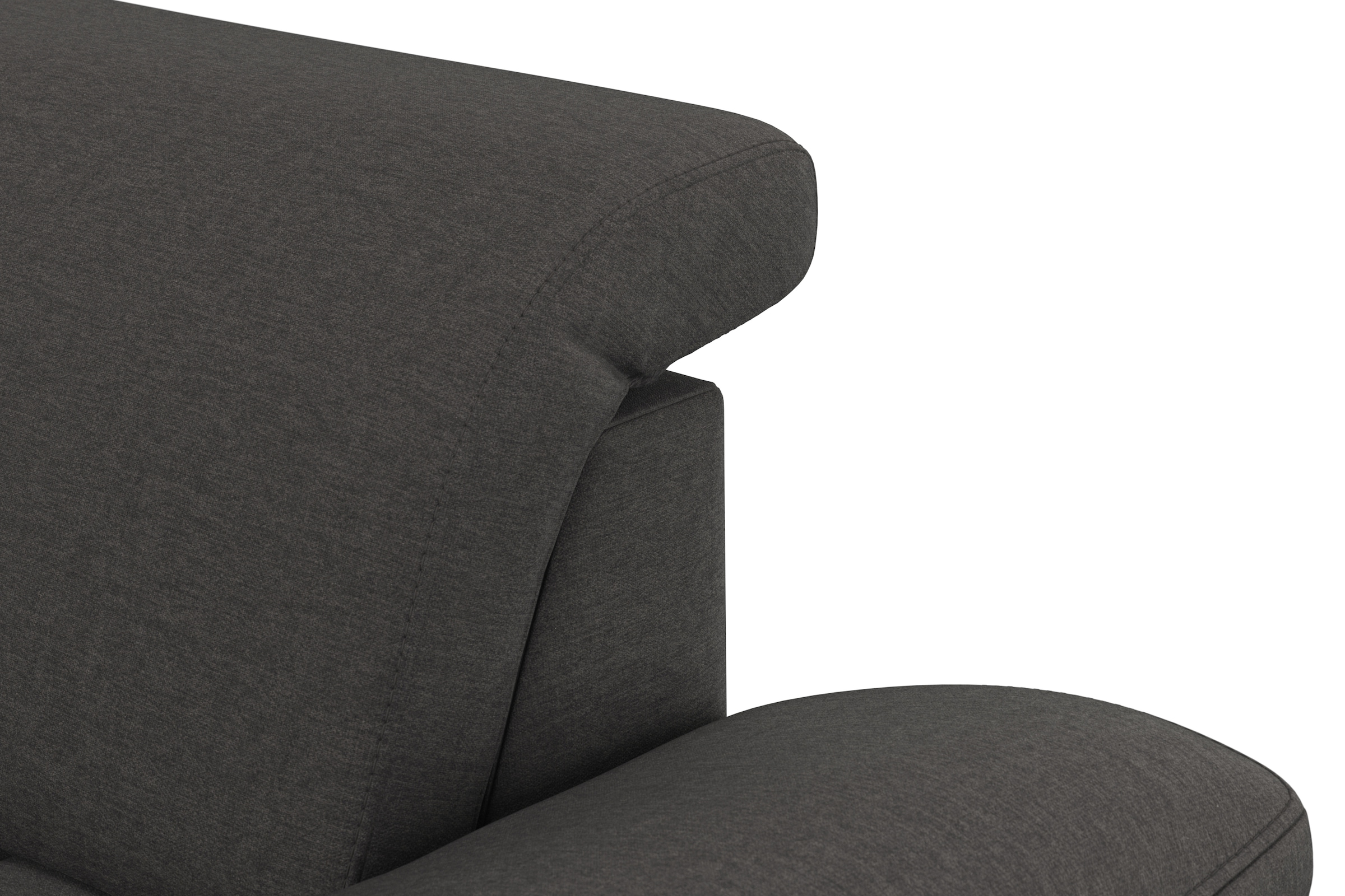 sit&more Ecksofa »Cool L-Form« wahlweise mit Kopfteilverstellung und Vorziehsitz motorisch