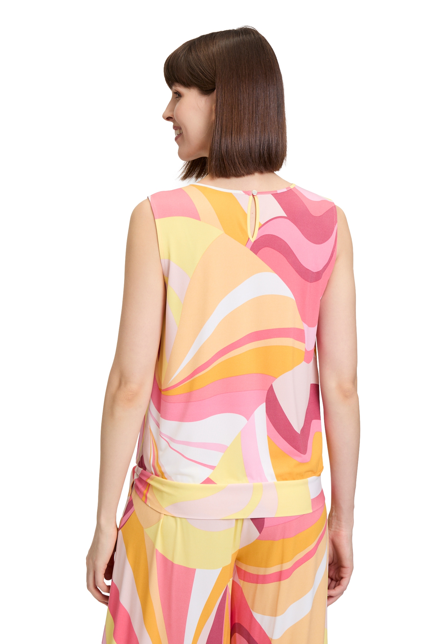 Betty Barclay Shirttop »Rundhals-Shirt mit Raffung«