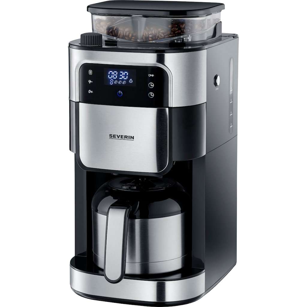 Severin Kaffeemaschine mit Mahlwerk »KA 4814«, 1 l Kaffeekanne, Permanentfilter, 1x4